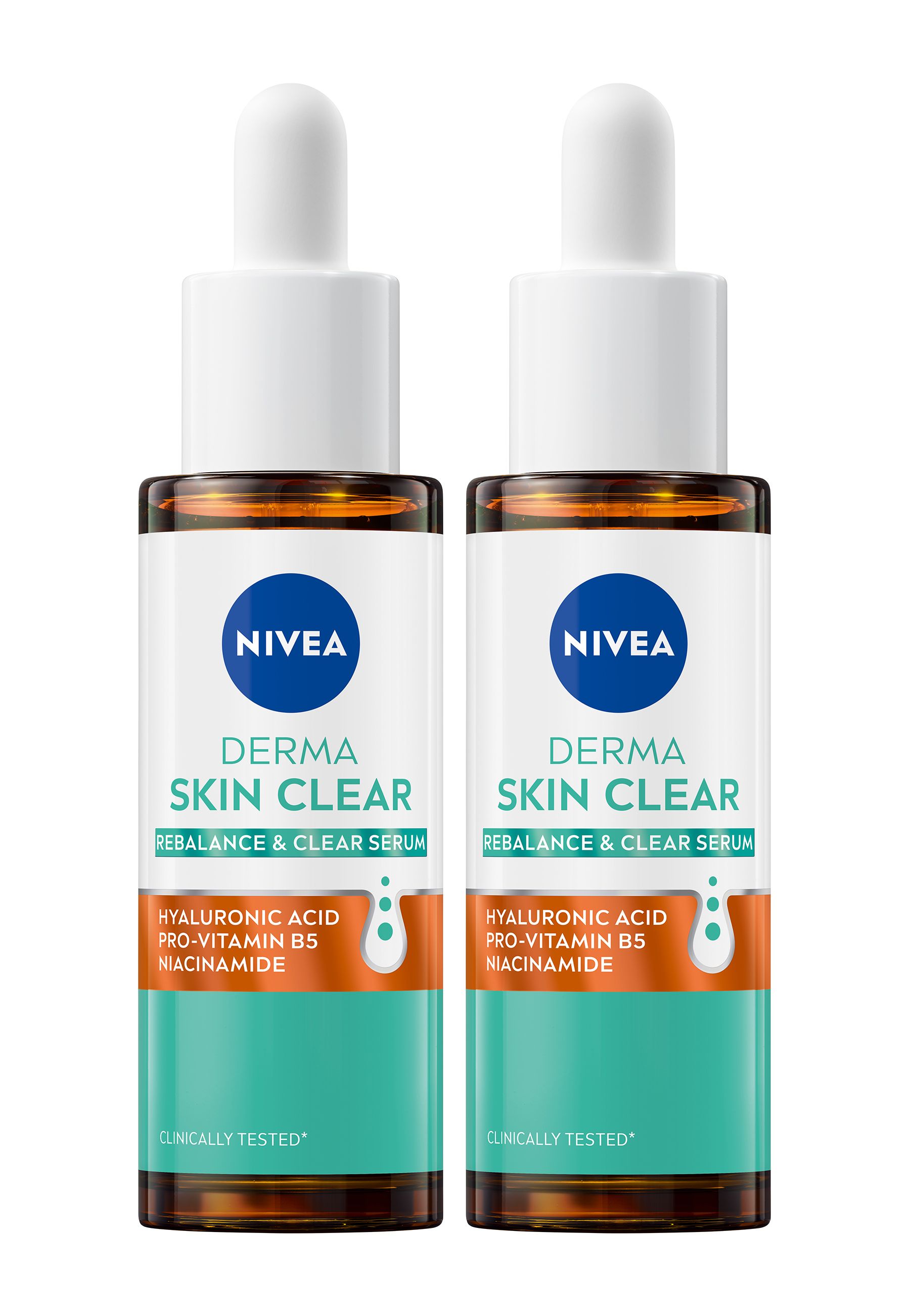 Nivea Derma Skin Clear Rebalance & Serum 60 ml
