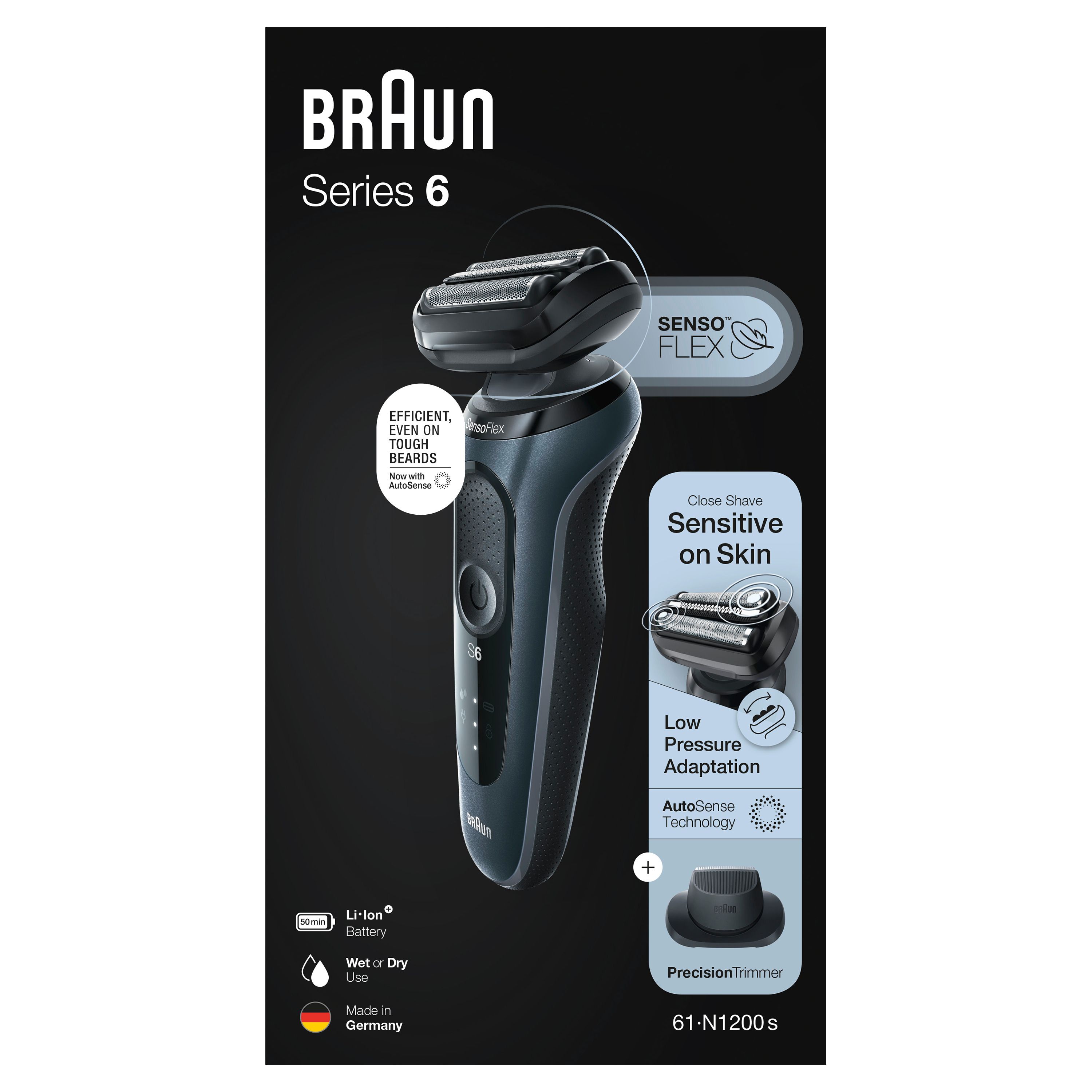 Braun Rasierer Series 6 61-N1200s