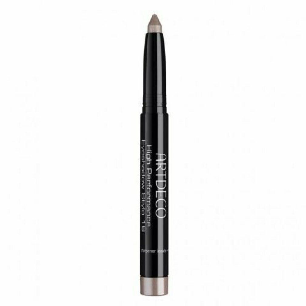ARTDECO High Performance Eyeshadow Stylo 16, silberner Lidschattenstift mit integriertem Spitzer.