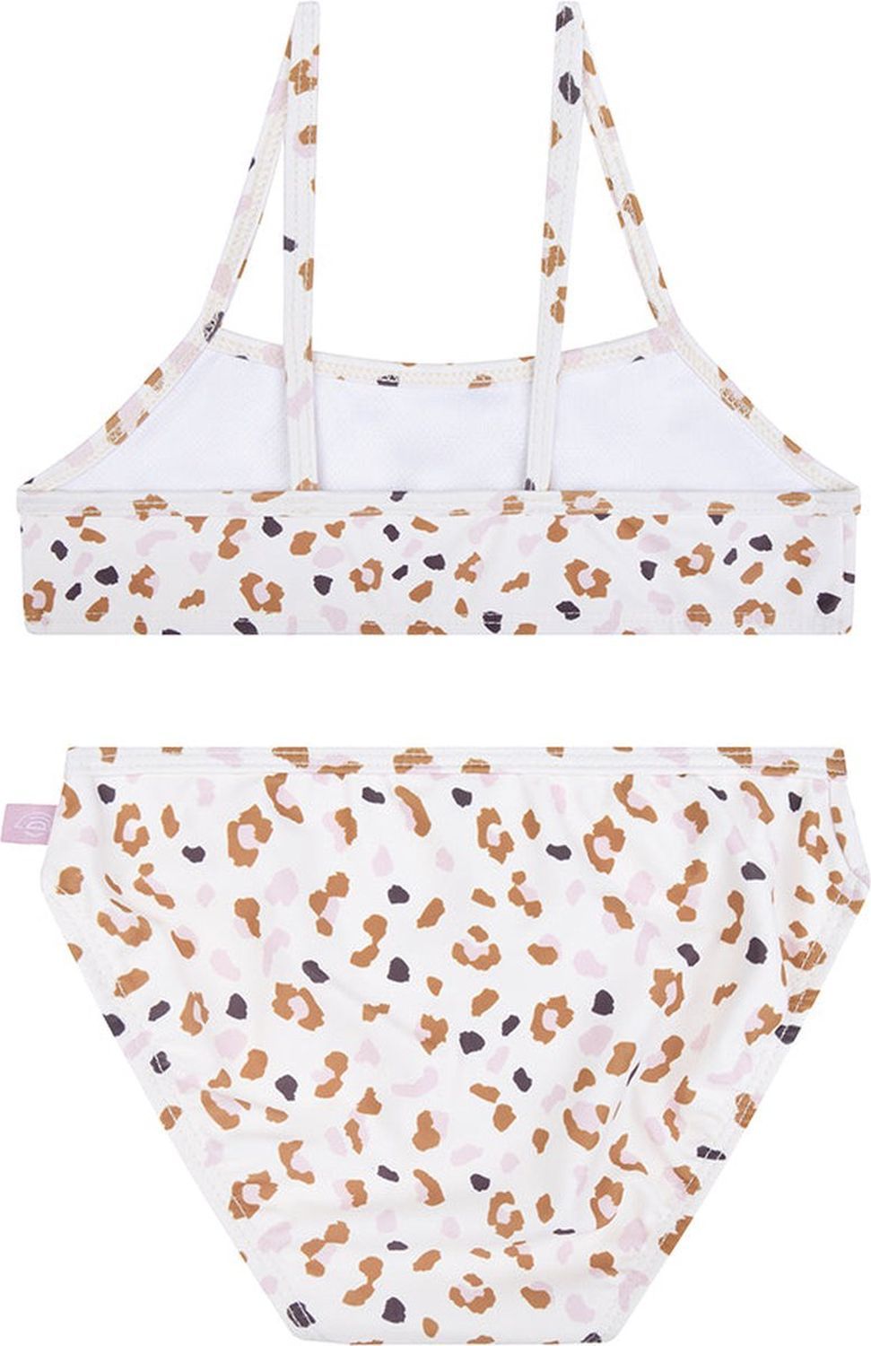 Swim Essentials UVBikini für Mädchen /khaki Leoparden Muster –2 Jahre /2