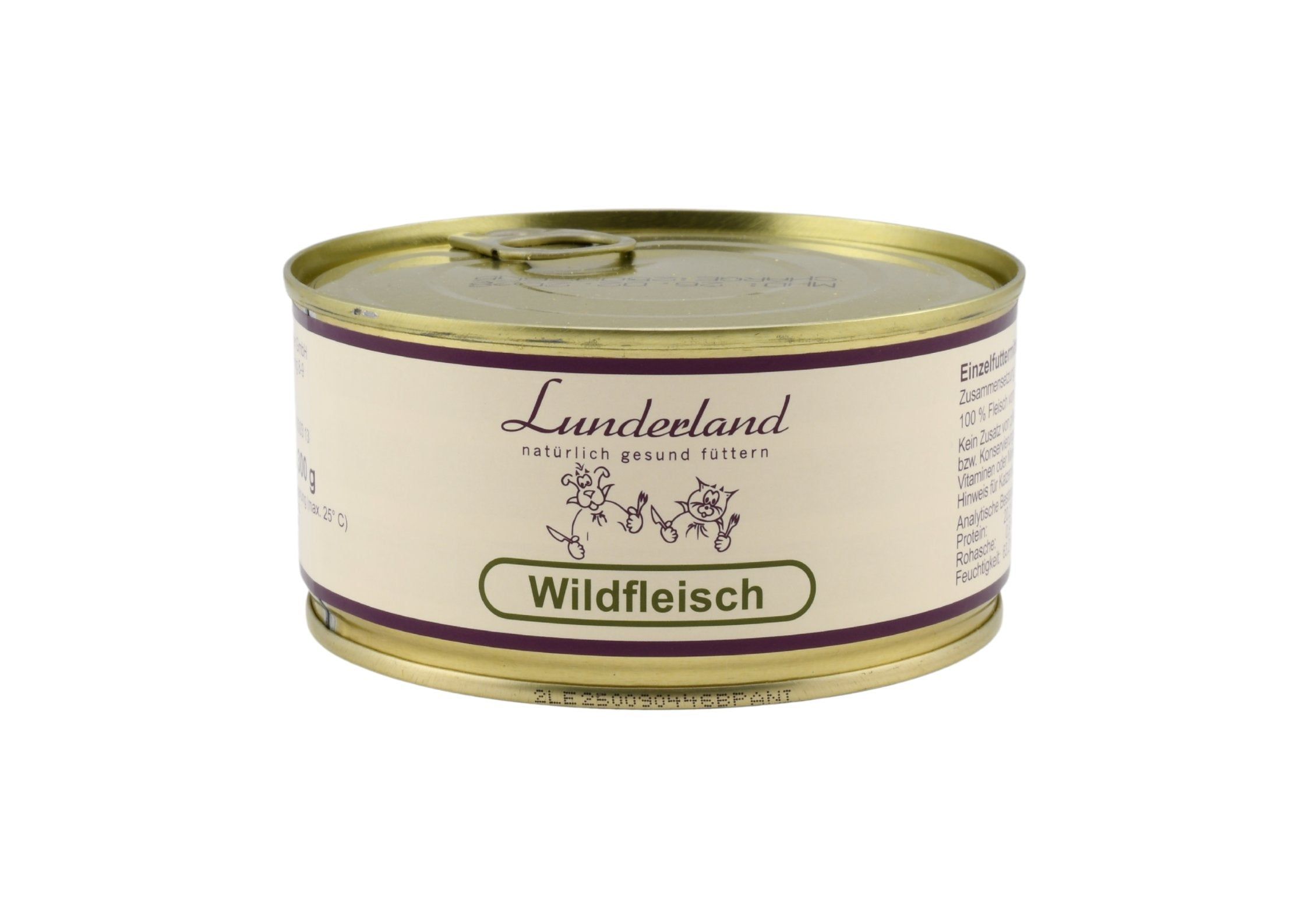 Lunderland Dose Wildfleisch 300 g