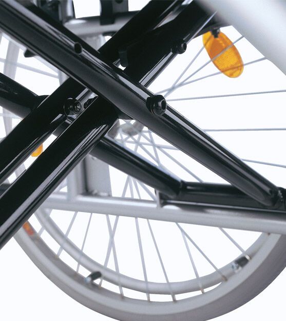 Bischoff & Bischoff Pyro Light XL Sondergrößen-Rollstuhl mit Trommelbremse, belastbar bis 170 kg
