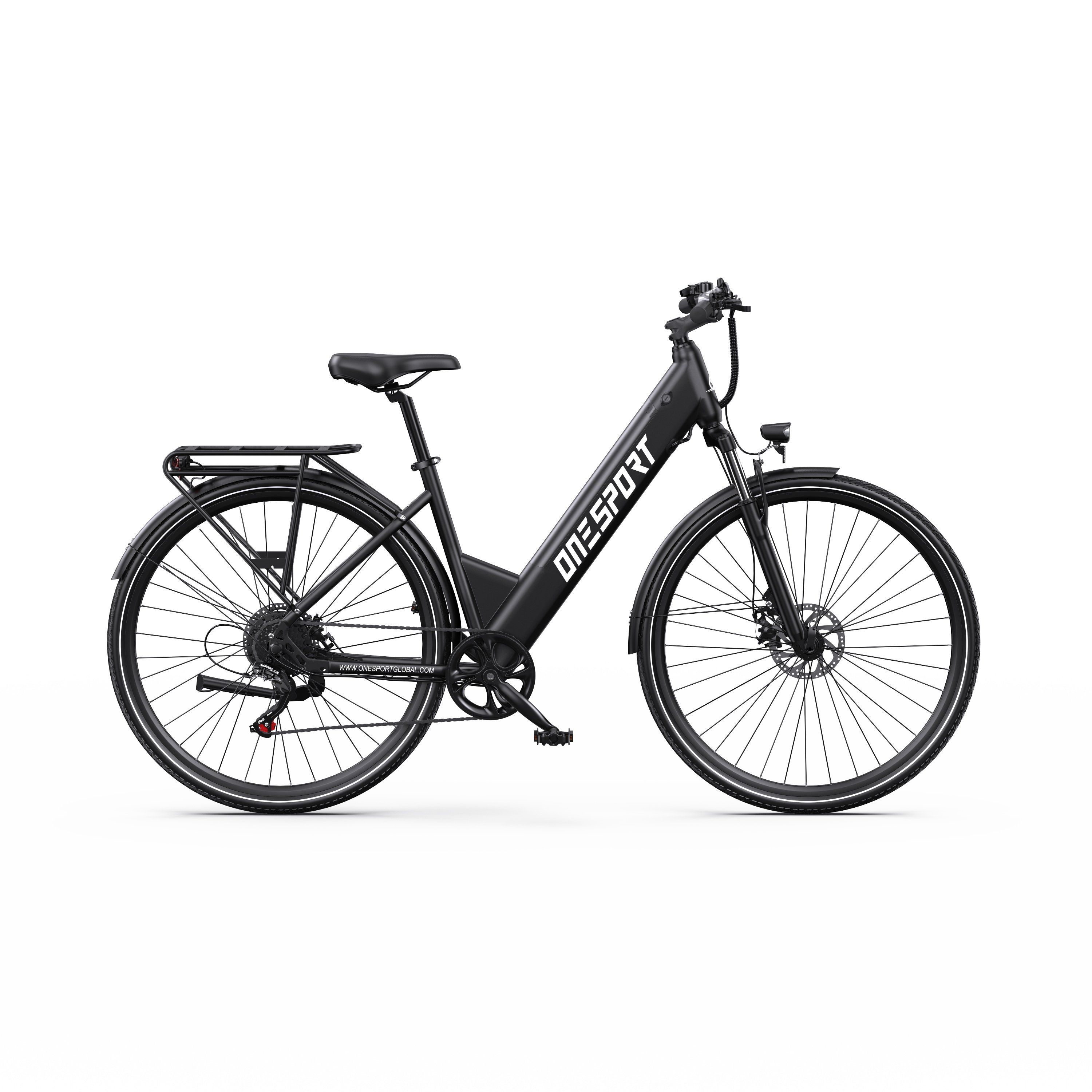 ONESPORT OT12 27,5" City-E-Bike, 36V 13Ah Akku, App-Unterstützung