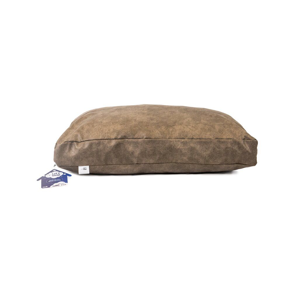 Let's Sleep Plush Pillow Hundebett l Taupe 1 St