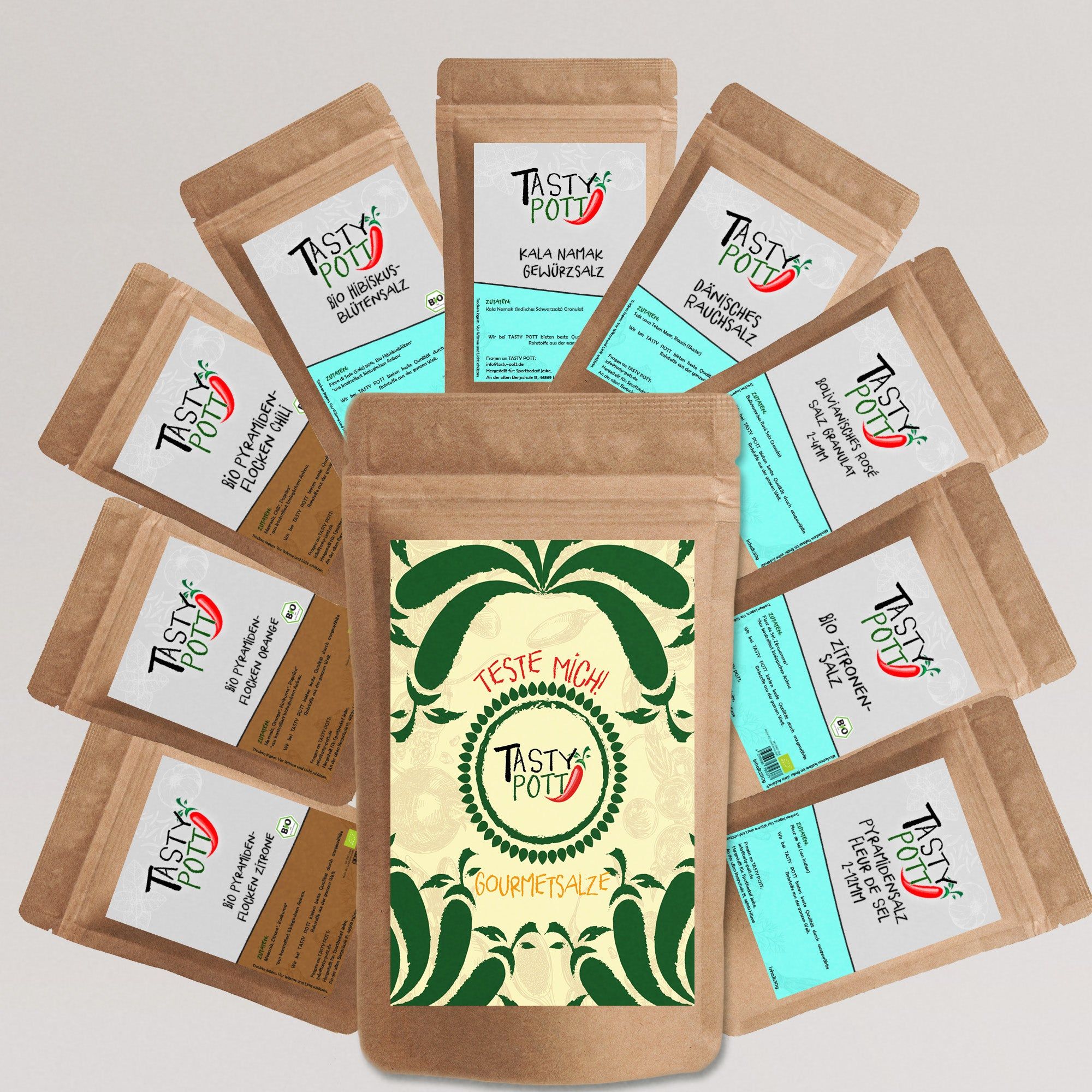 Tasty-Pott Tasty Pott Gourmet Salze - 9x 30g Probierset 270 g