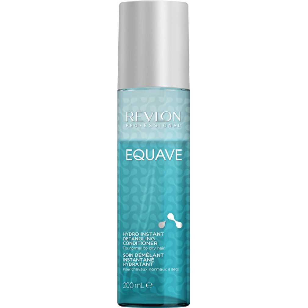 Revlon Equave Hydro Instant Detangling Conditioner, 200 ml Flasche mit Sprühkopf.