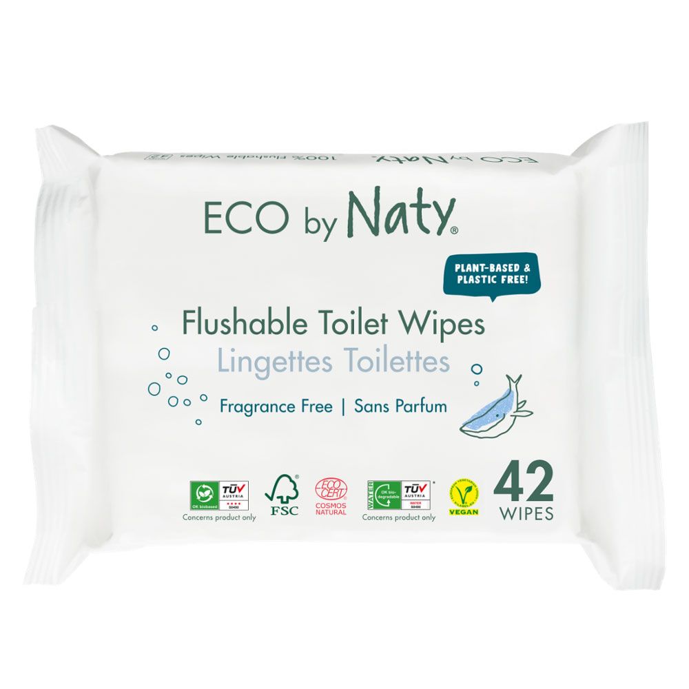 Naty Toilettenfeuchttücher 42 St