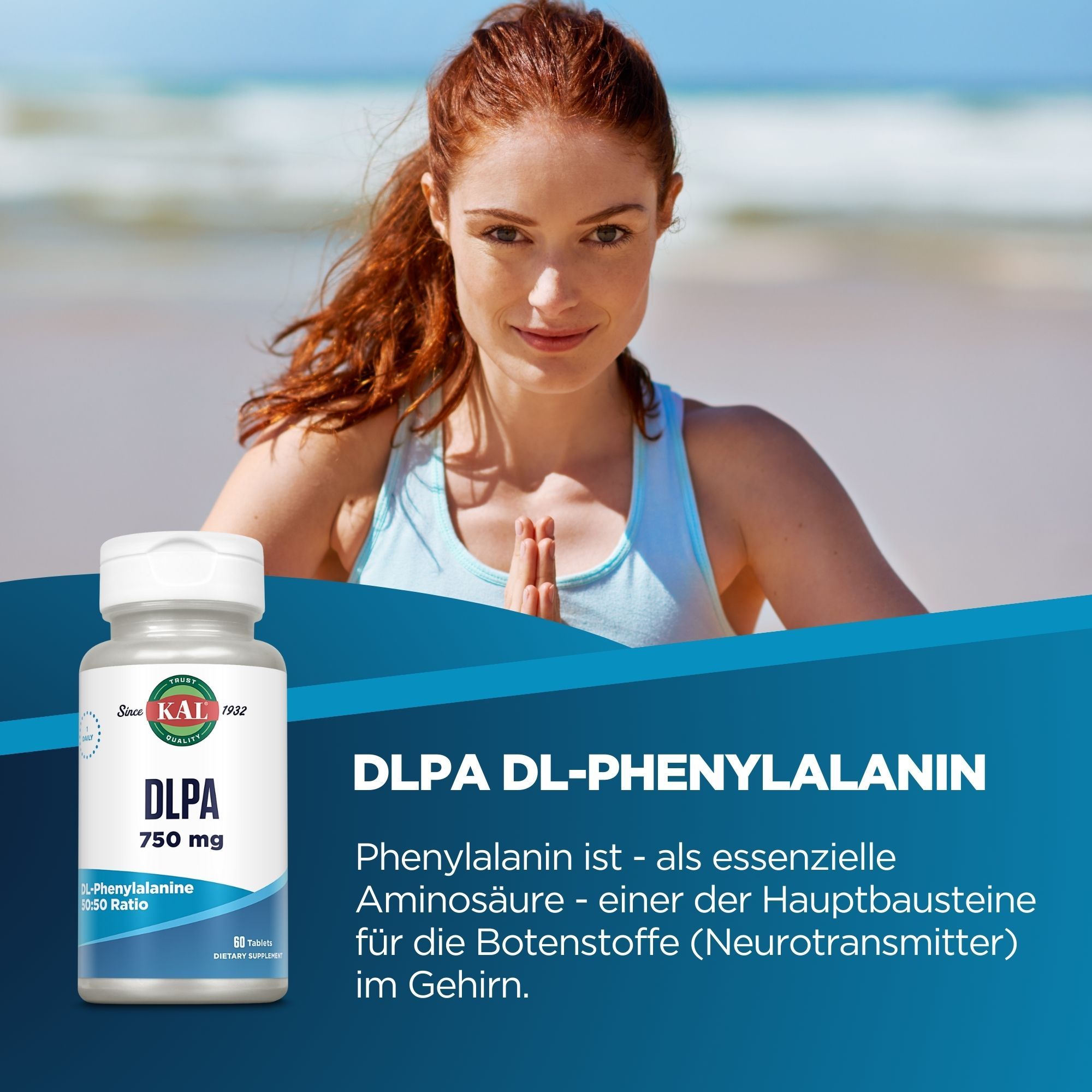 KAL DLPA DL-Phenylalanin 750 mg