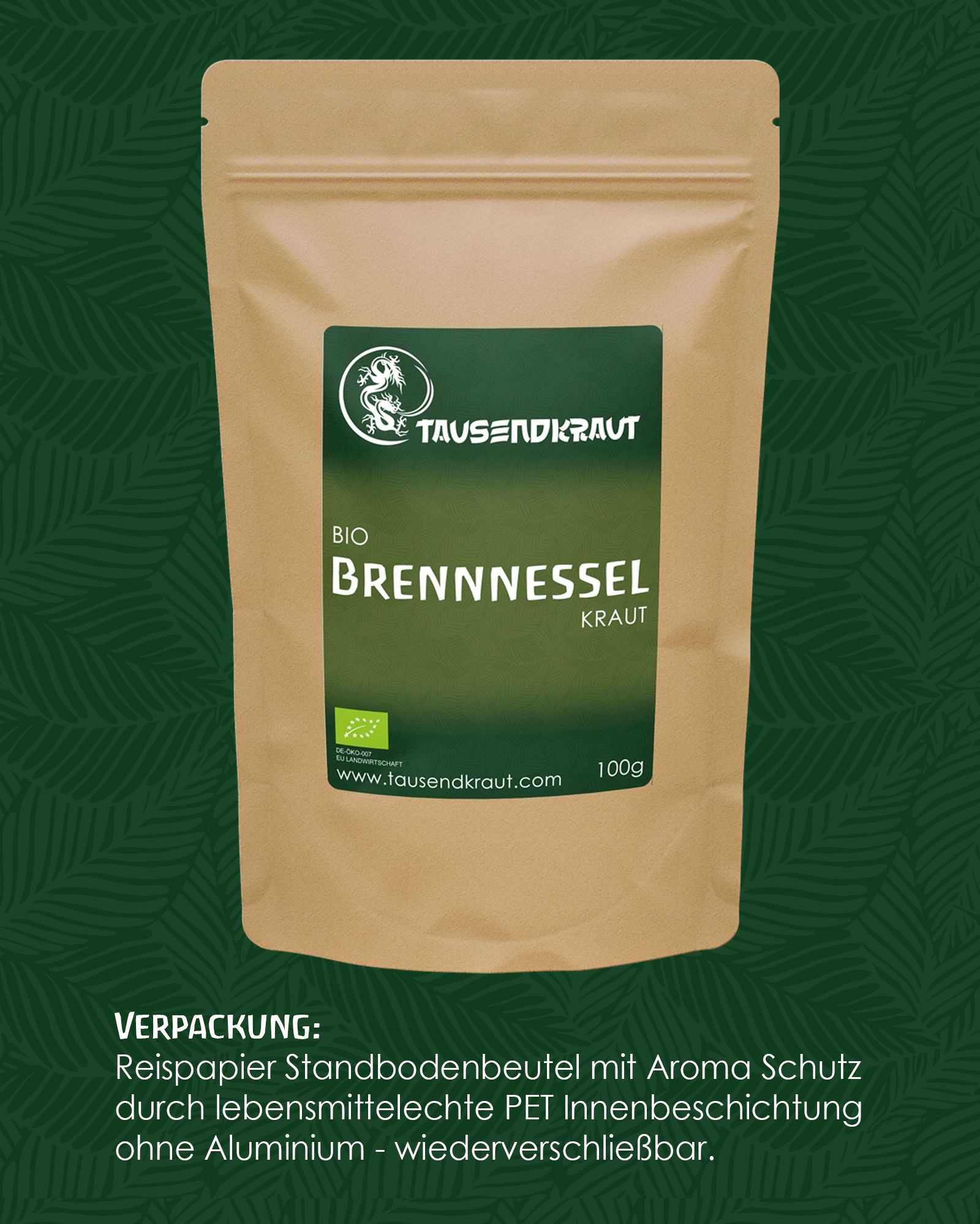 Tausendkraut Brennnessel Kraut BIO