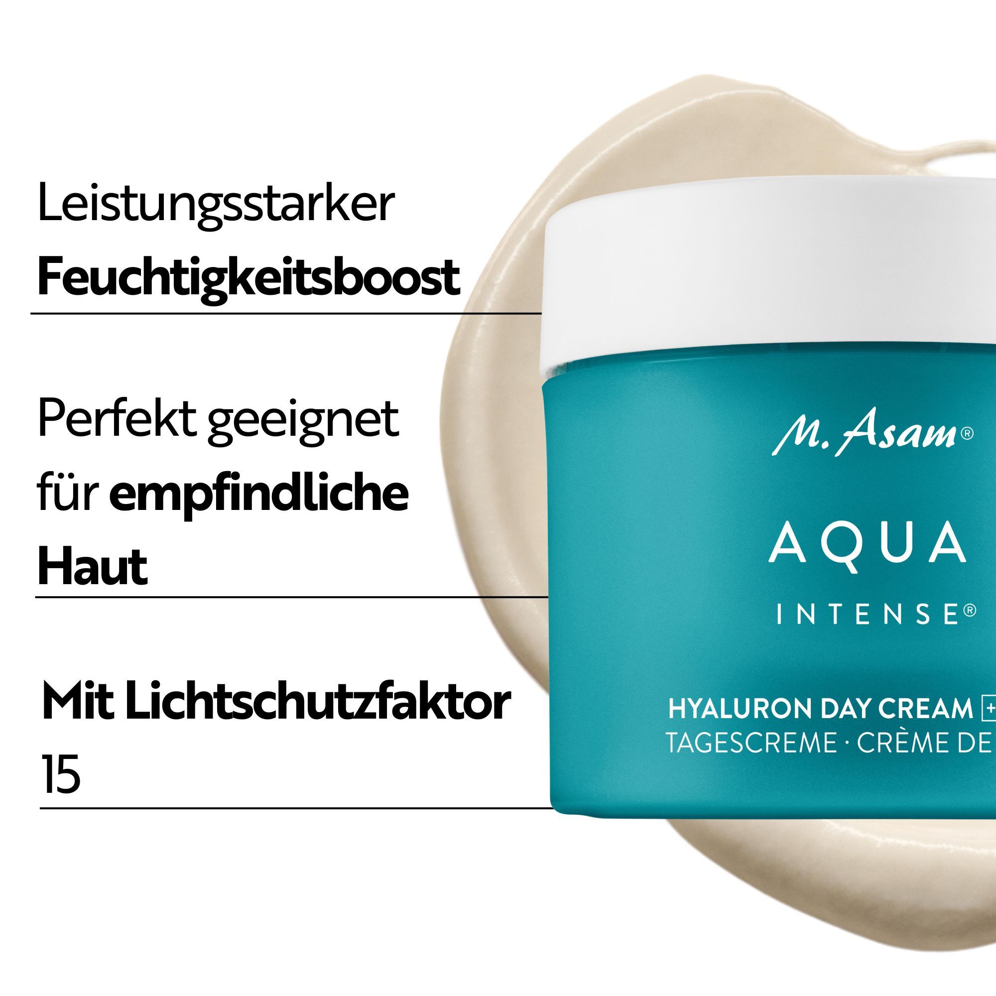 M. Asam AQUA INTENSE Hyaluron Day Cream SPF 15