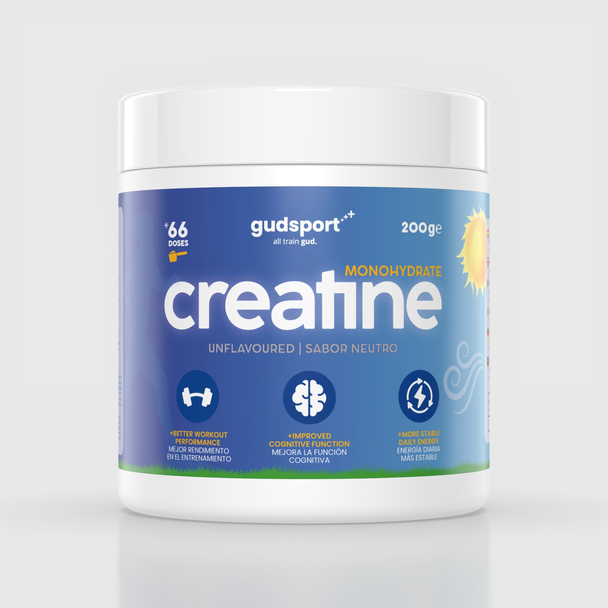 gudsport® Kreatin monohydrat 200 g Pulver