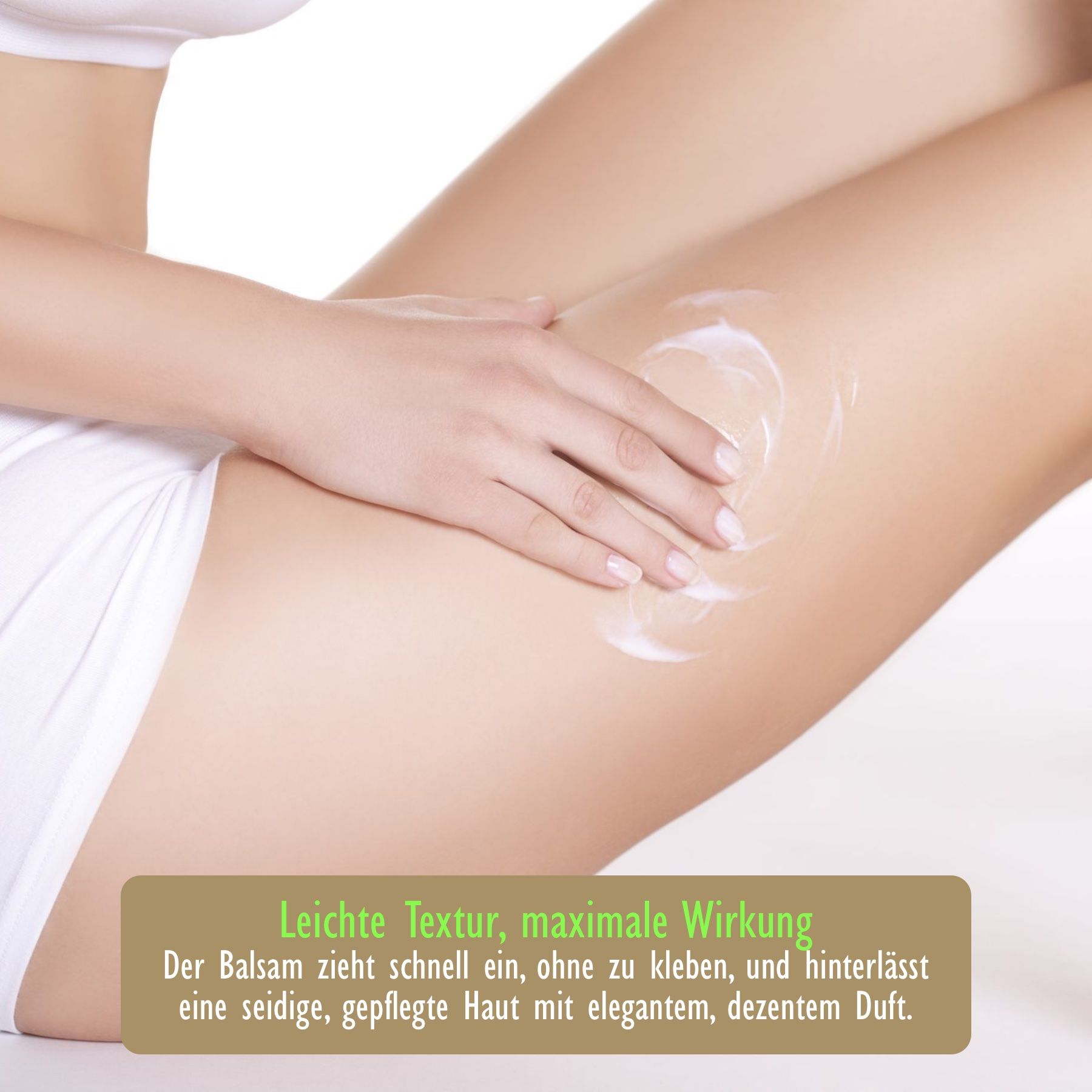 Hello Nature Körpercreme Body Balm für Feuchtigkeitspflege mit Arganöl