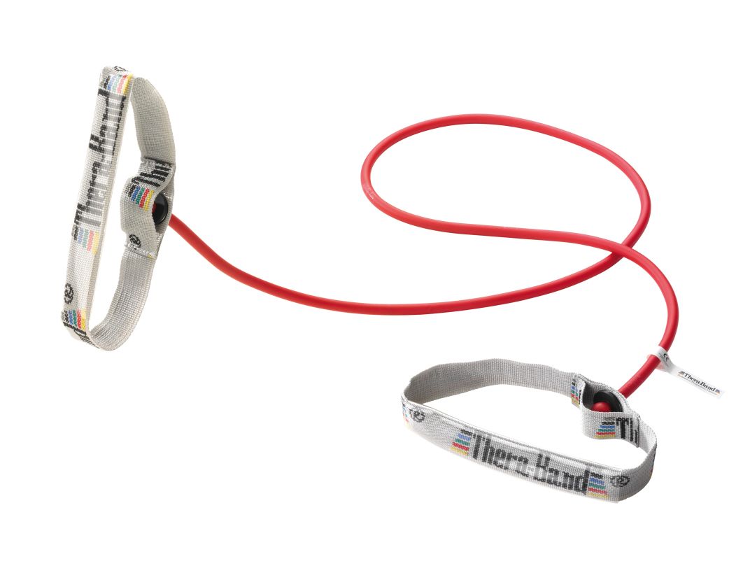 Thera-Band® Tubing mit Griffen, mittel