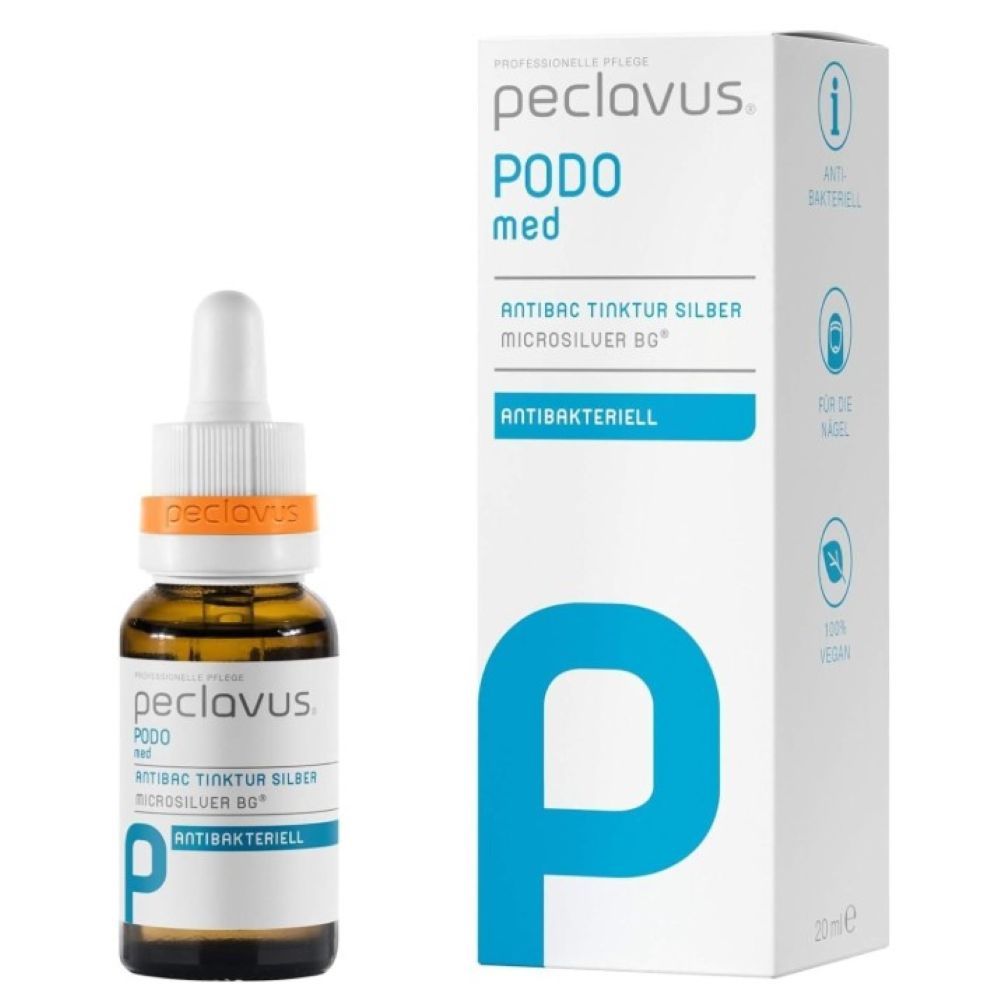 Peclavus PODOmed AntiBAC Tinktur Silber