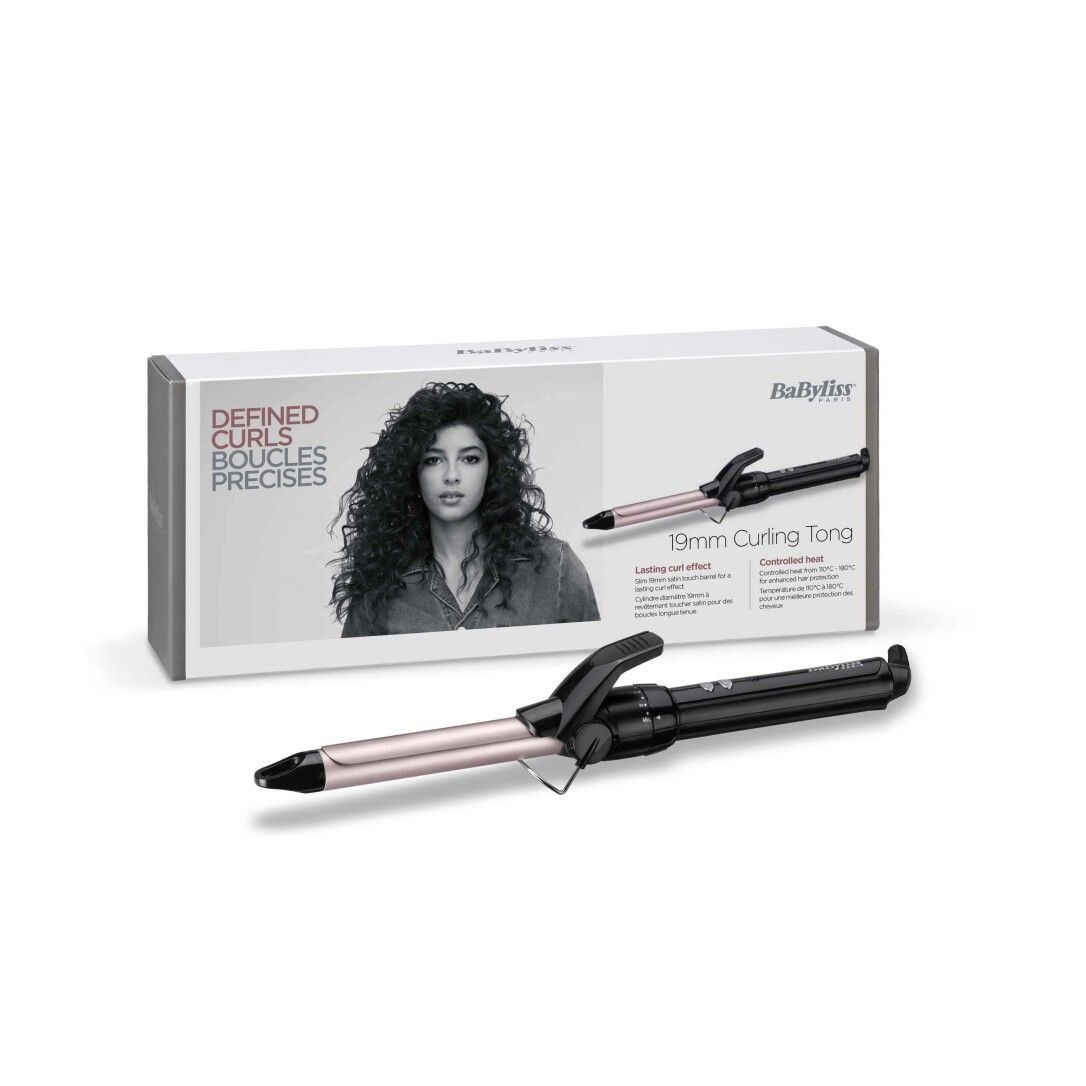 BaByliss Lockenstab/Haarglätter C319E schwarz