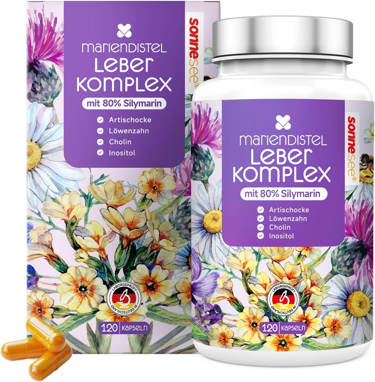 Sonnesee Leber Komplex 120 St Hartkapseln