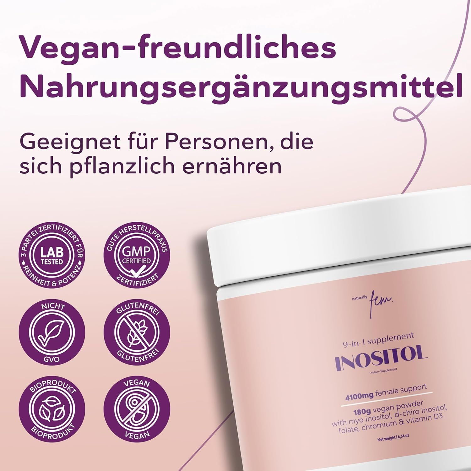 QSTA   D-Chiro & Myo Inositol Pulver