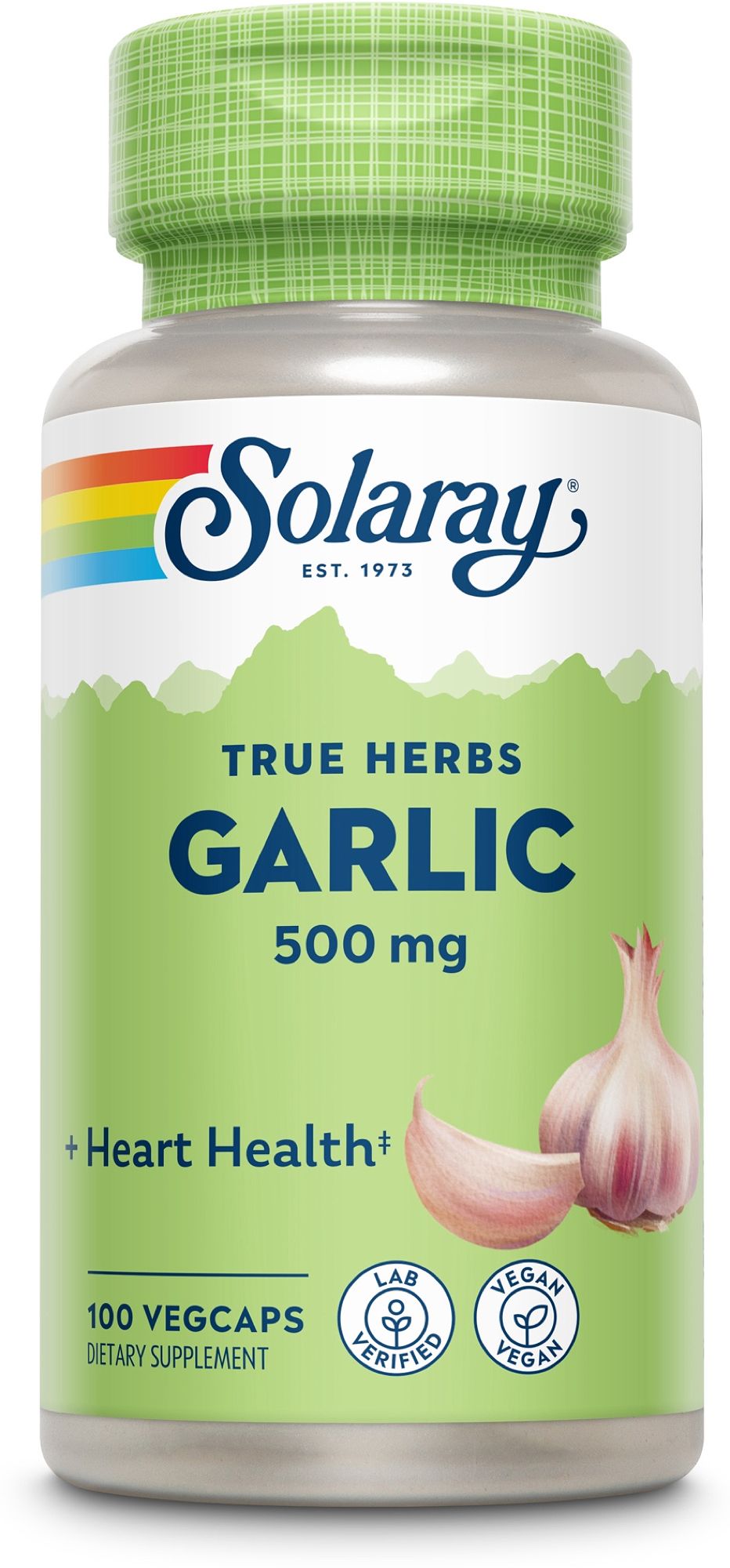 Knoblauch 500 mg Solaray Kapseln 100 St