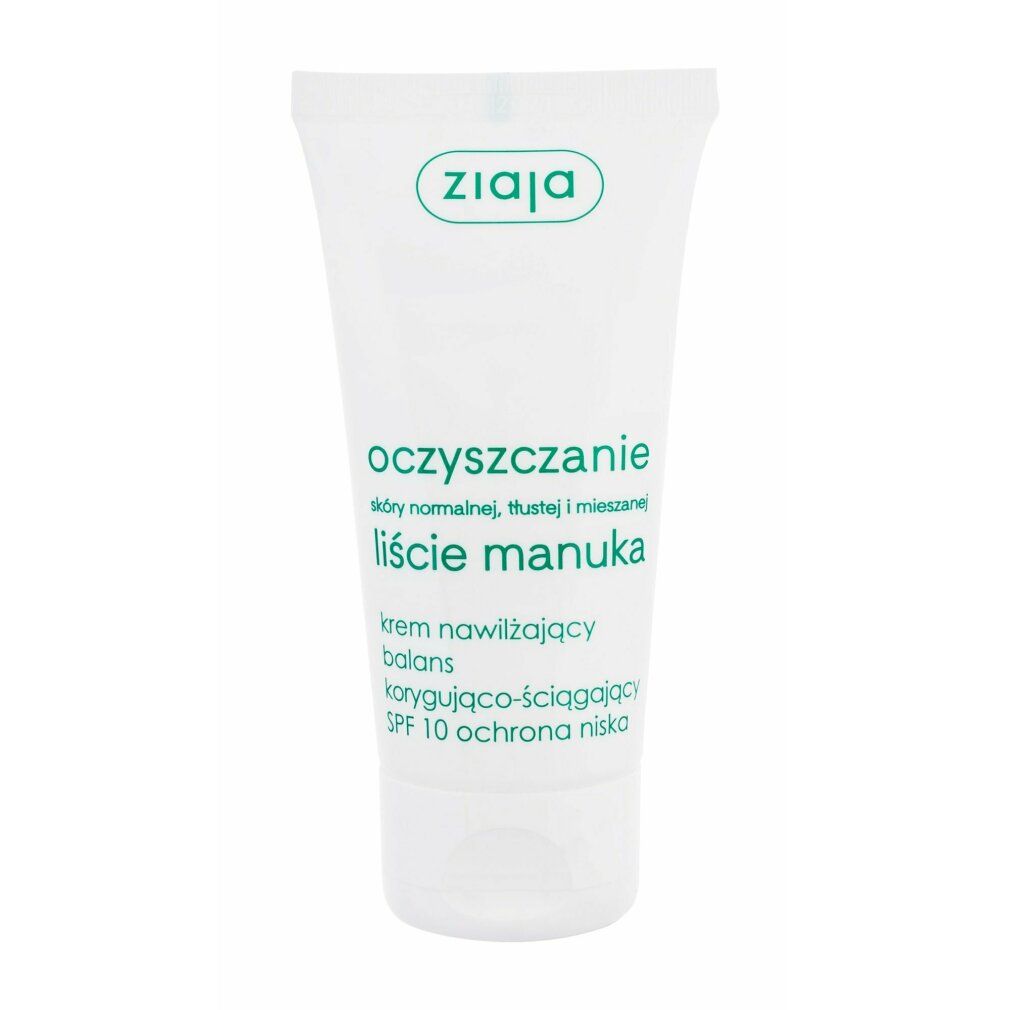 Ziaja Manuka Tree Day Cream SPF10  - für ölige und Mischhaut