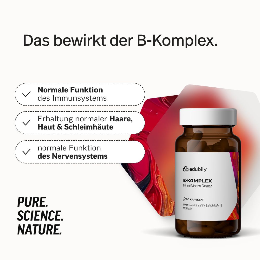 edubily® Vitamin B Komplex Kapseln