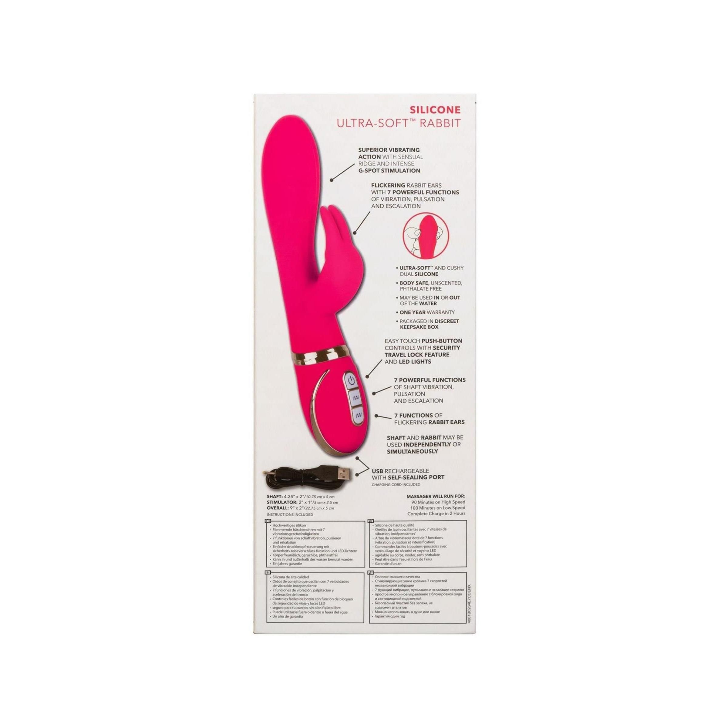 CalExotics - Silicone Ultra-Soft Rabbit