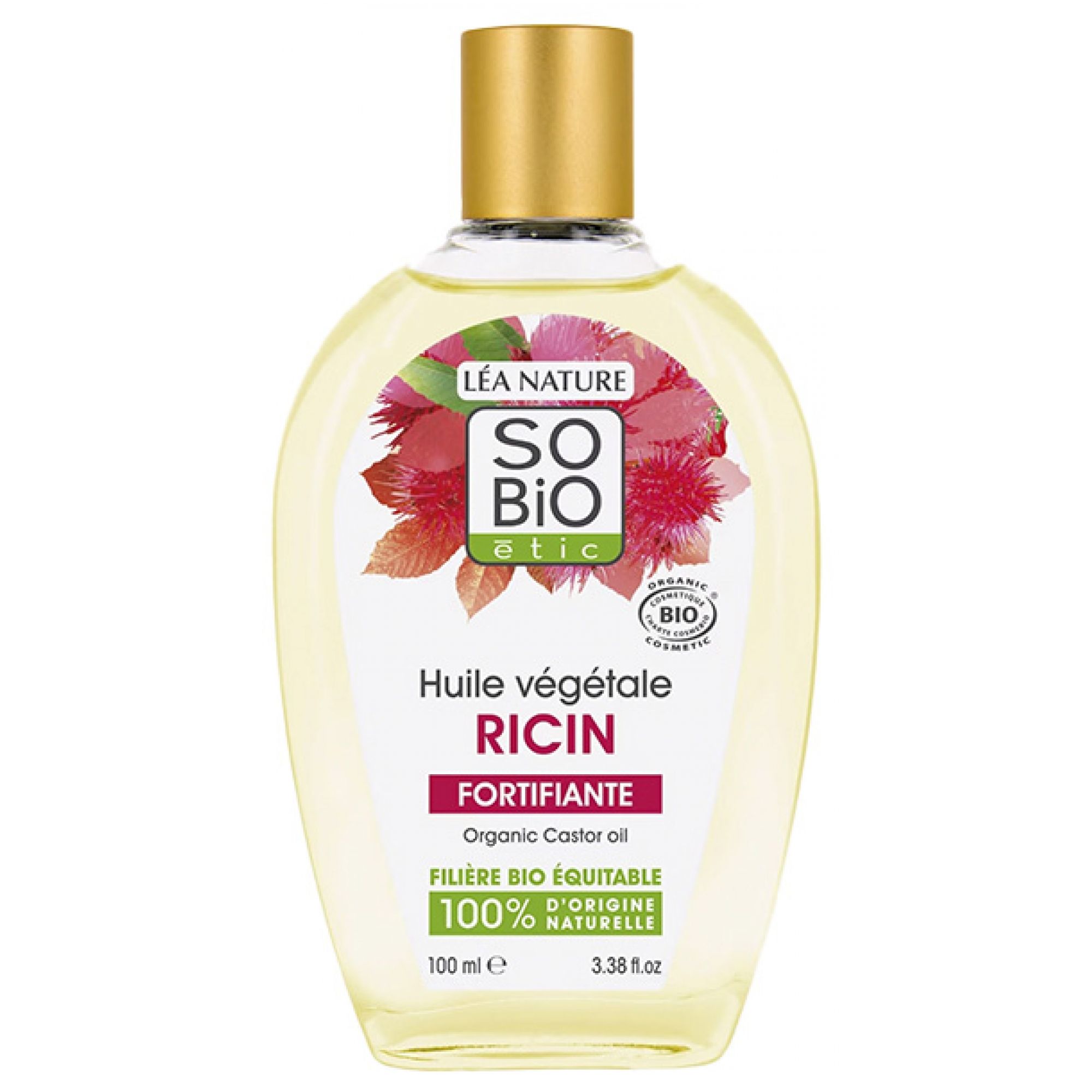 Léa Nature SO BIO étic Bio-Rizinusöl Pflanzlich 7,7x2,7x13,3 cm