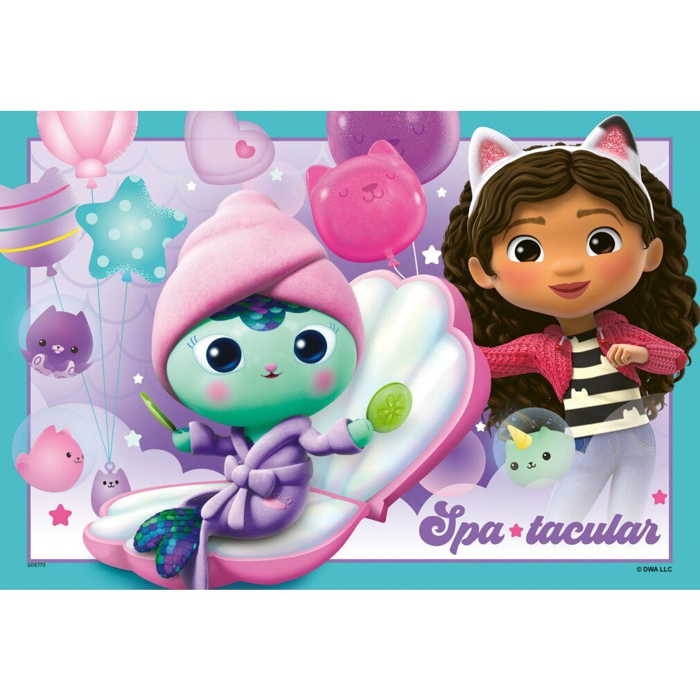 Kinderpuzzle Gabby's Dollhouse (2x 12 Teile)