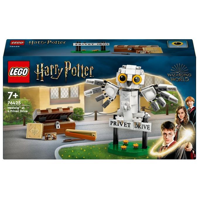 LEGO Harry Potter 76425 Edvige al Numero 4 di Privet Drive, Gioco per