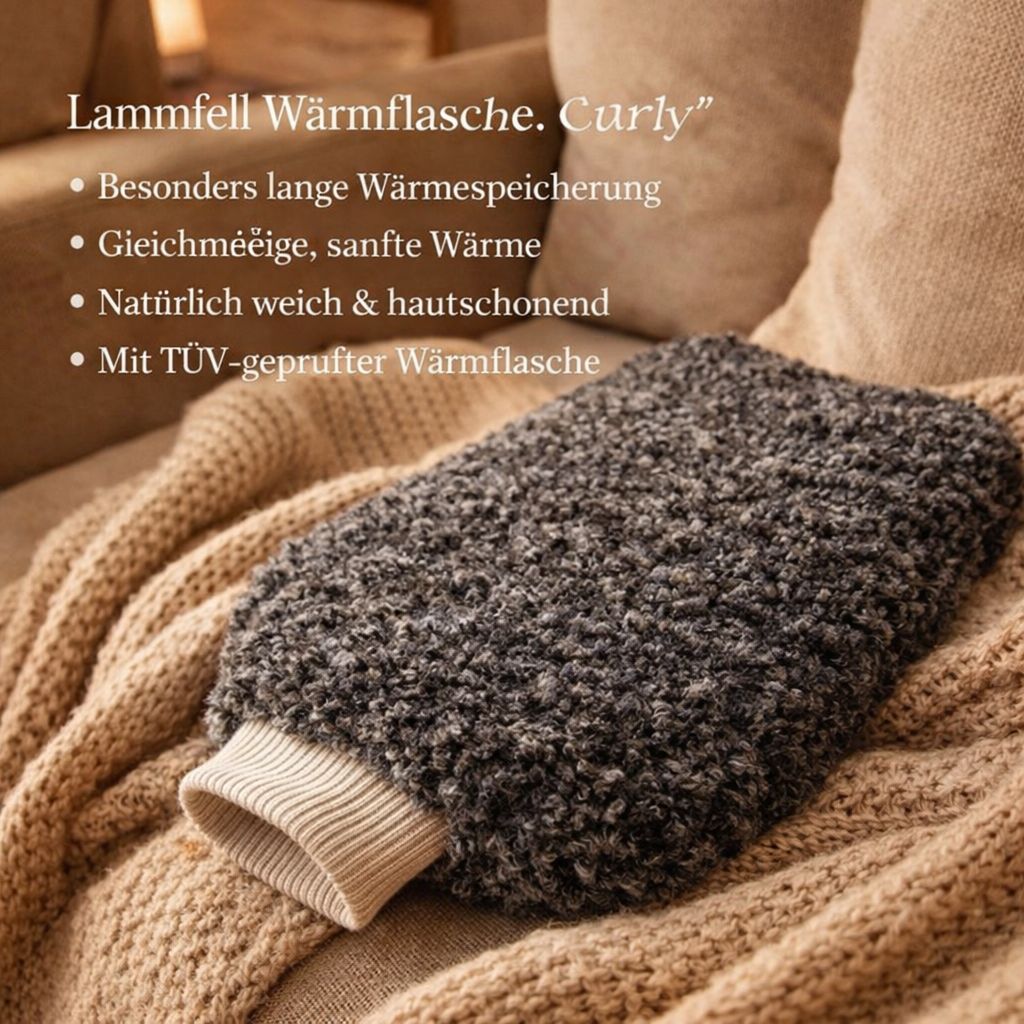 Heitmann Felle Lammfell-Wärmflasche