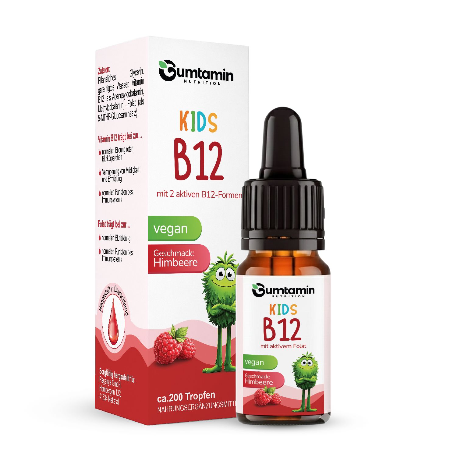 Gumtamin Kinder Vitamin B12 Tropfen 10 ml zum Einnehmen
