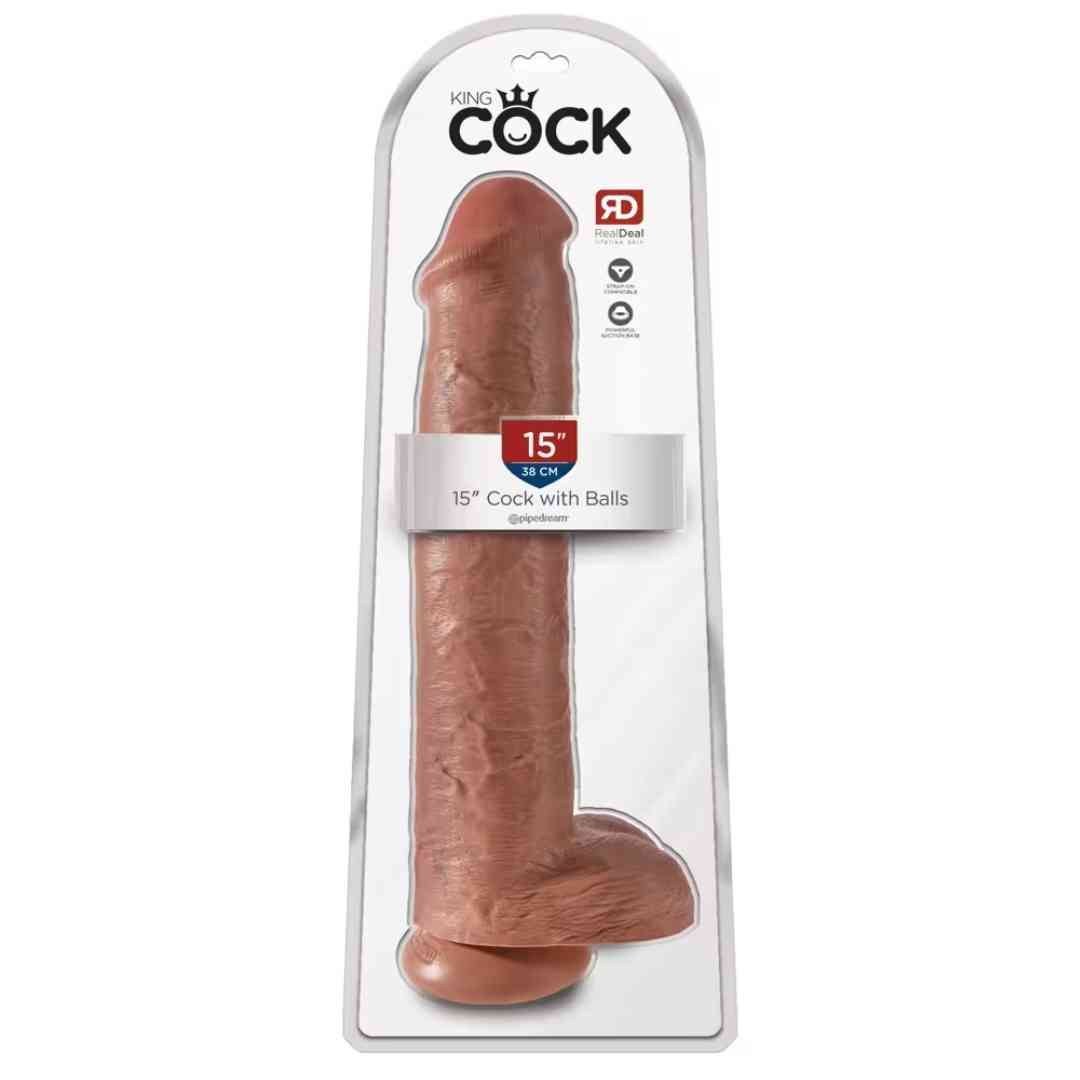 XXL Dildo 15'' King Cock