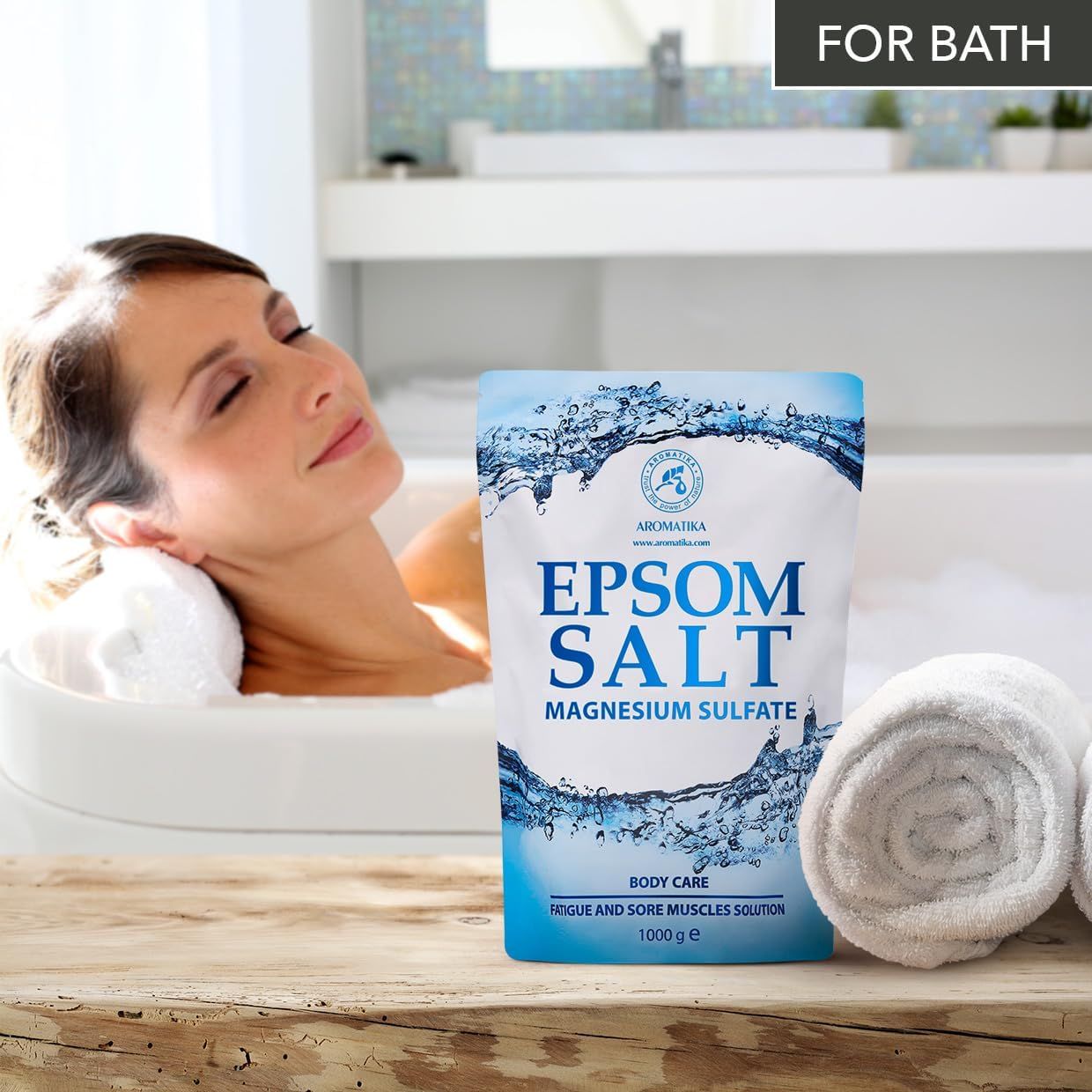 AROMATIKA  Epsom Salz Badesalz