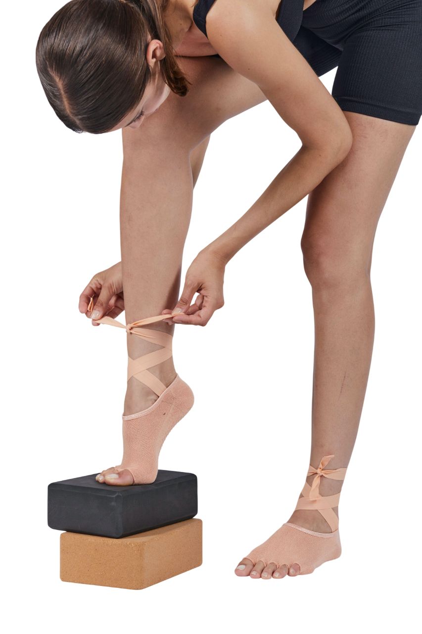 Onamaste Yoga-Socken mit Spitze