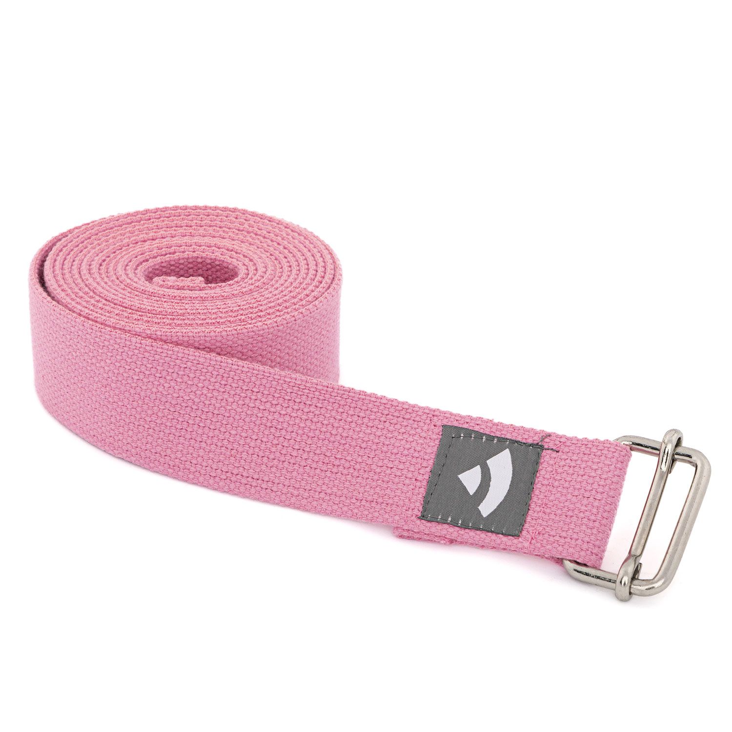 Yogagurt Asana Belt, Schiebeschnalle Baumwolle pink 910-SP