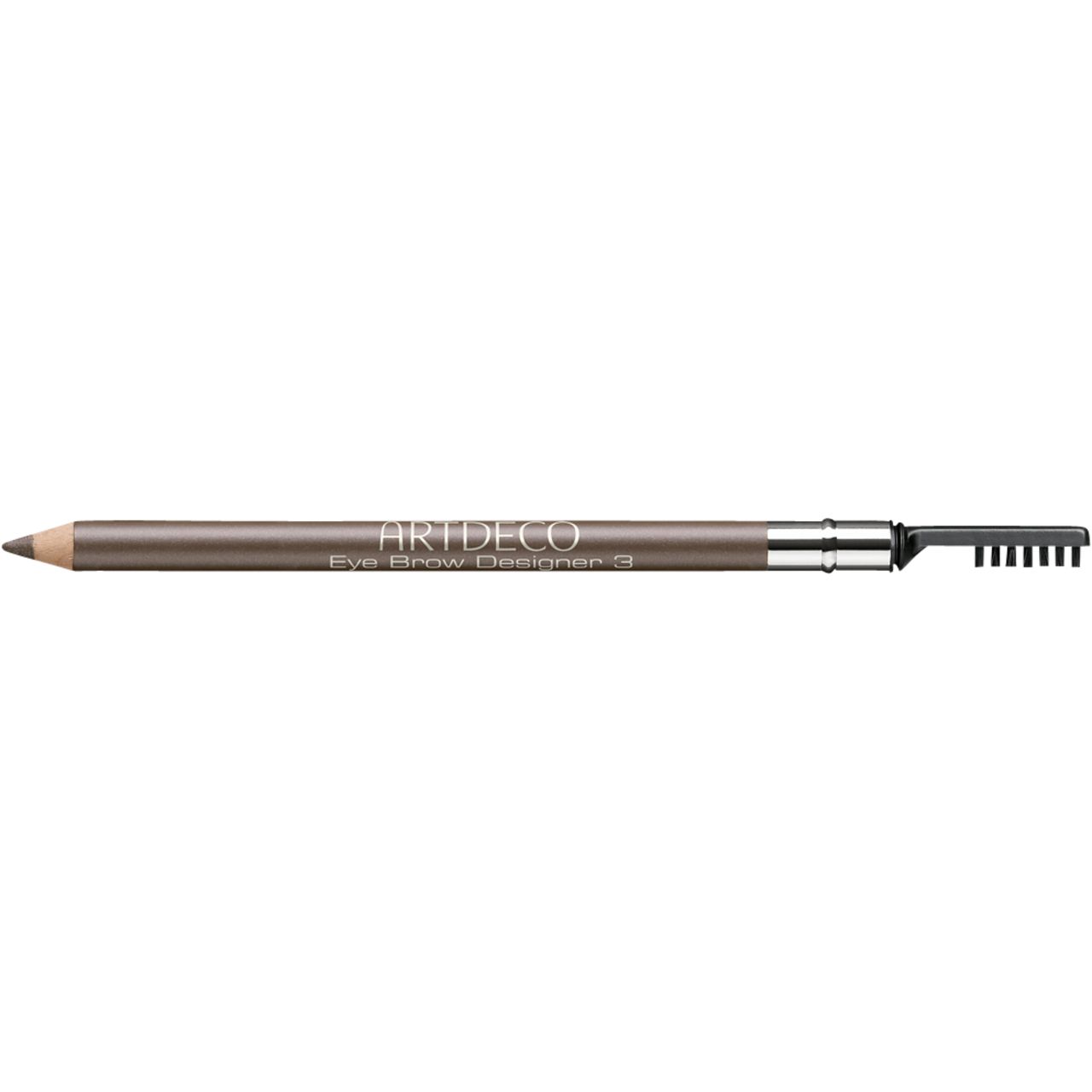 Artdeco Eye Brow Designer mit integrierter Bürste. Brauner Augenbrauenstift mit Bürste.