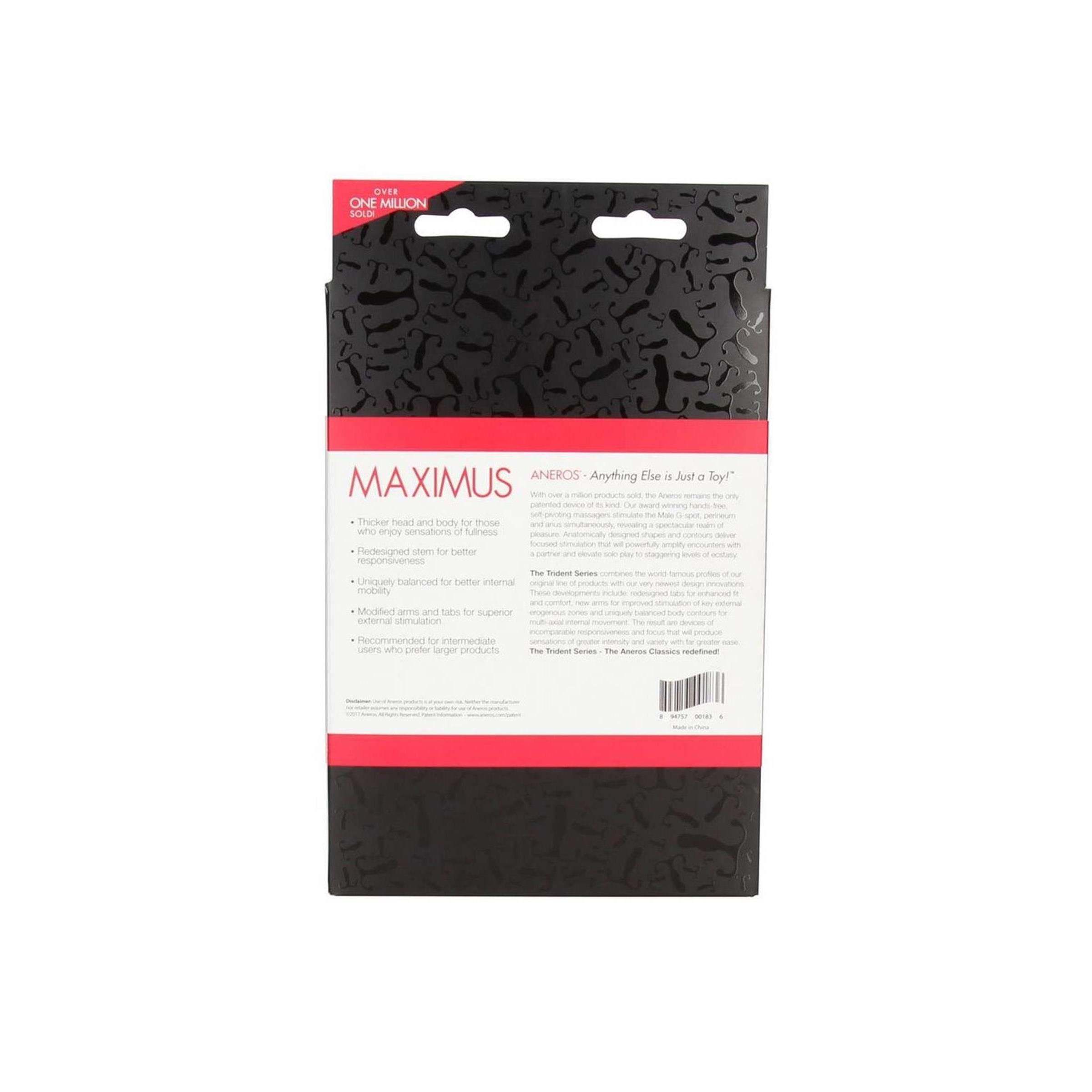 Aneros Maximus Trident Weiß