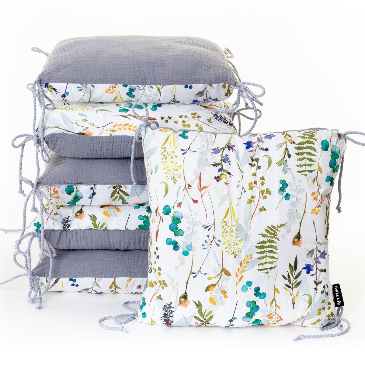 T-Tomi Kissen-Bettumrandung Spring meadow 6 St Kissen