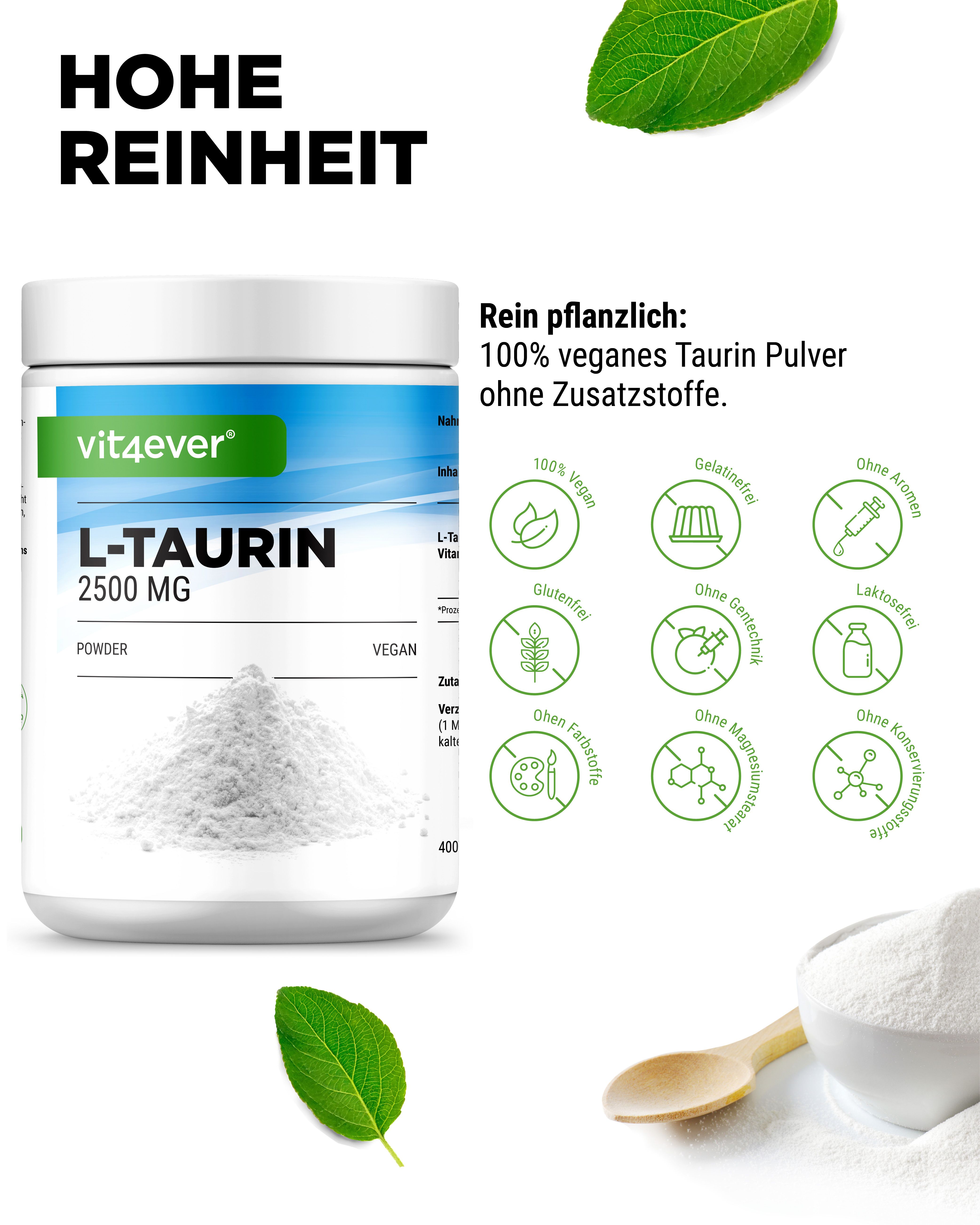 vit4ever L-Taurin