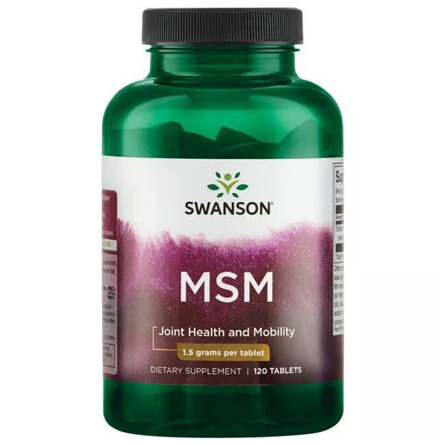Swanson MSM 1500 mg 120 Pc