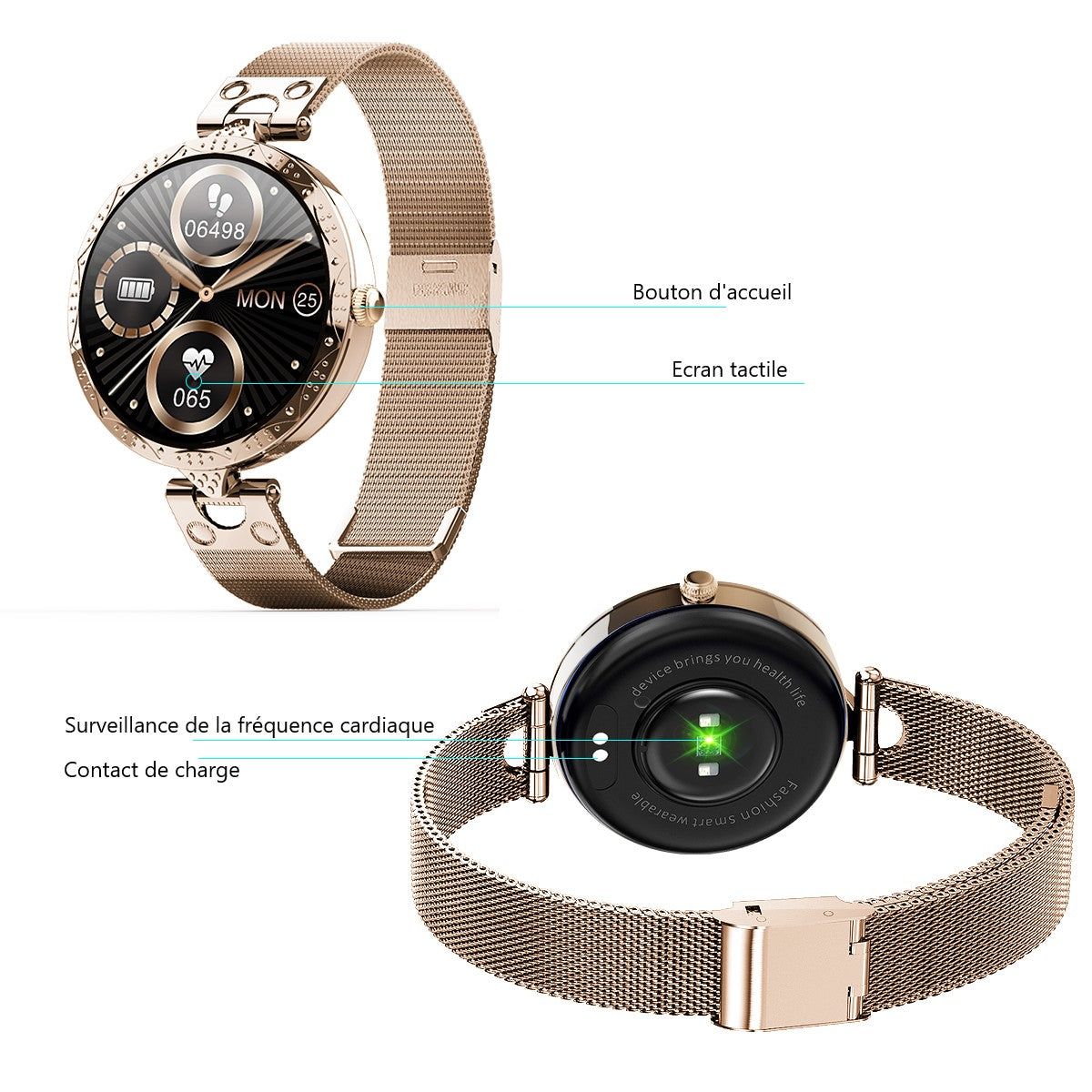 Platyne Multifunktionale Smartwatch