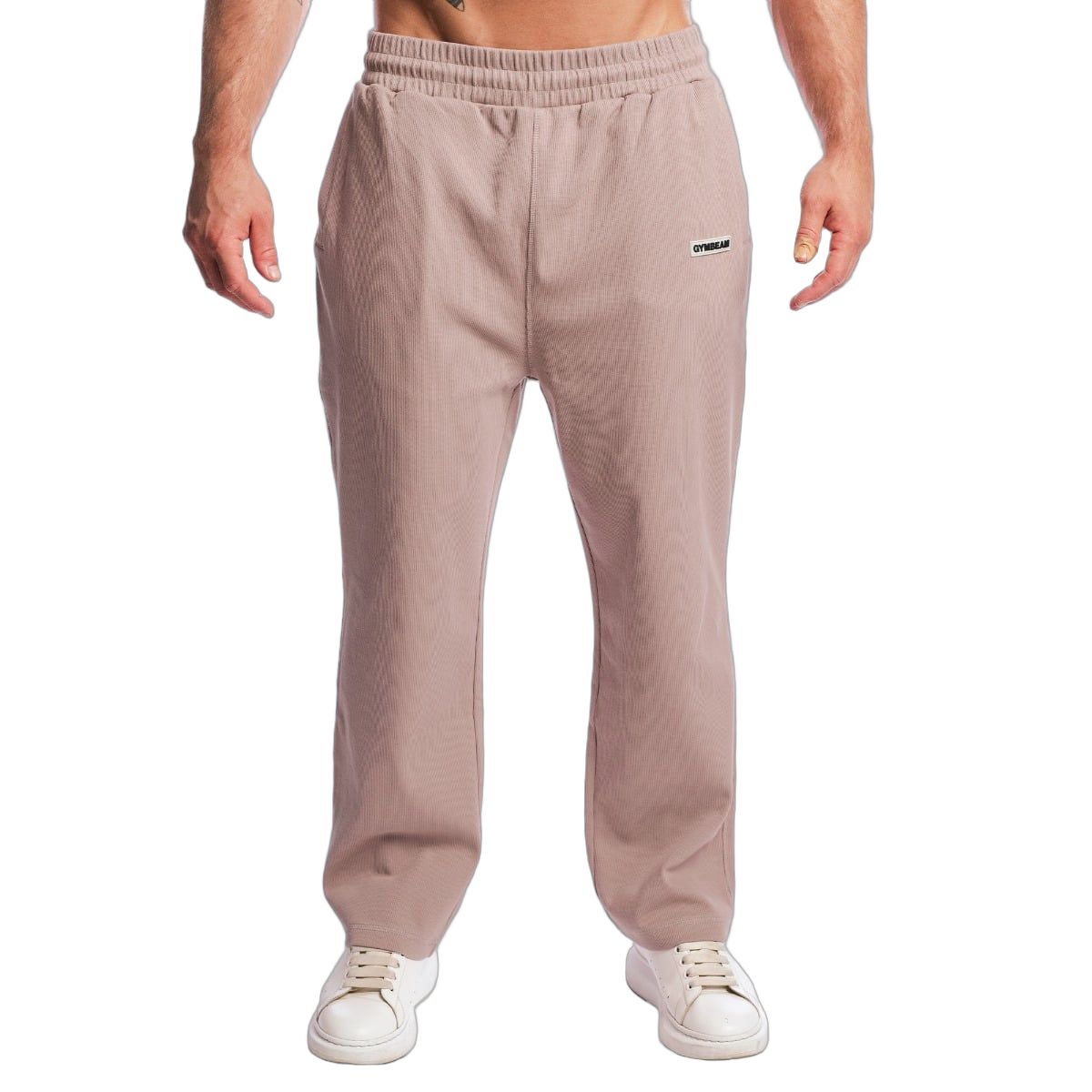 GymBeam Herren Jogginghose Oversized mit weitem Bein in Roux 1 St
