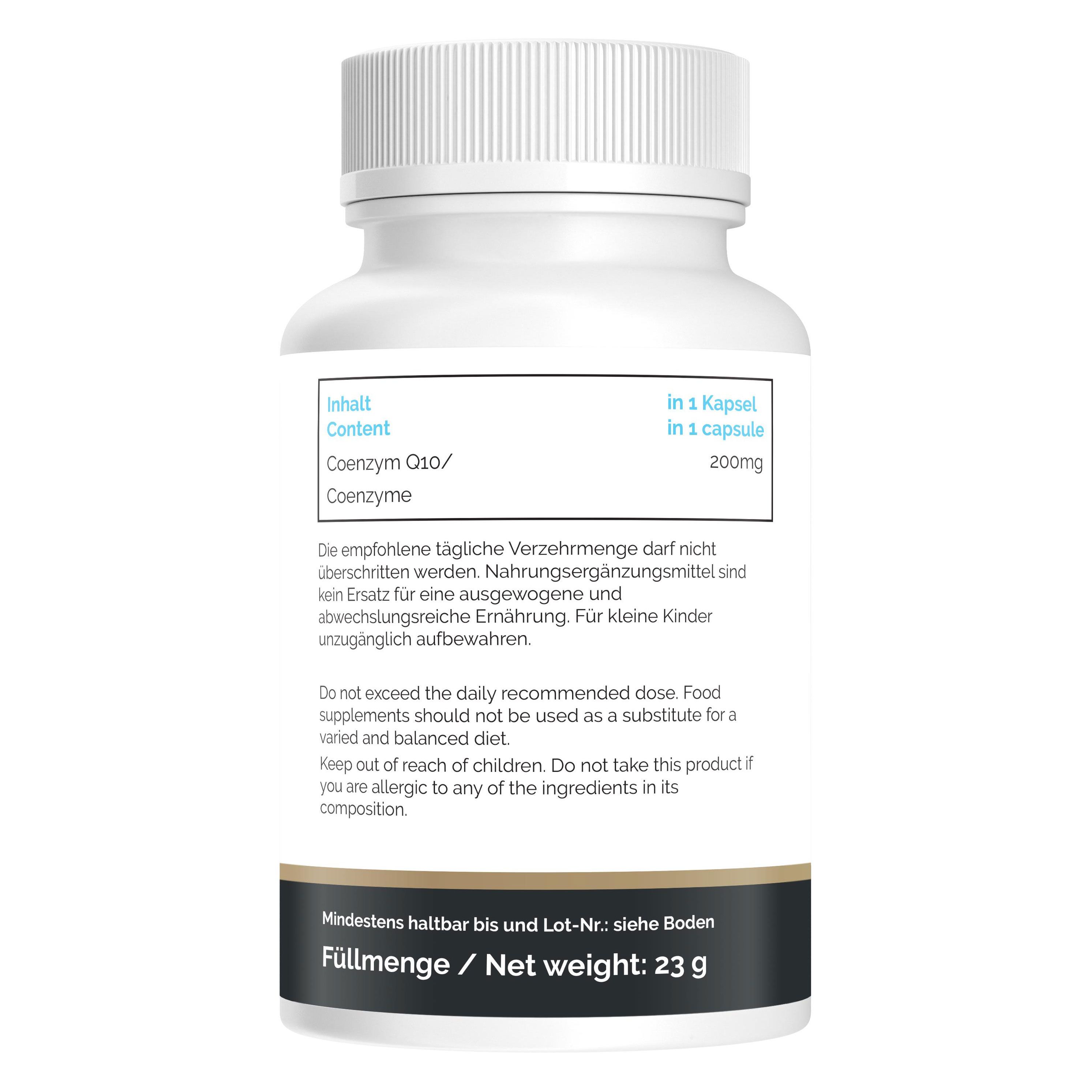 Natural Pro | Coenzym Q10 200mg HOCHDOSIERT