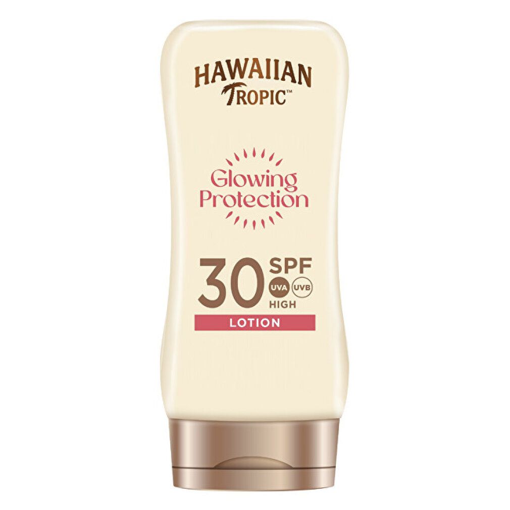 Hawaiian Tropic Glowing Protection Lotion LSF 30 Flasche.