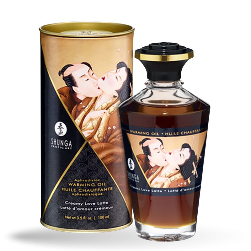Massageöl mit Aroma Creamy Latte - Shunga 100 ml