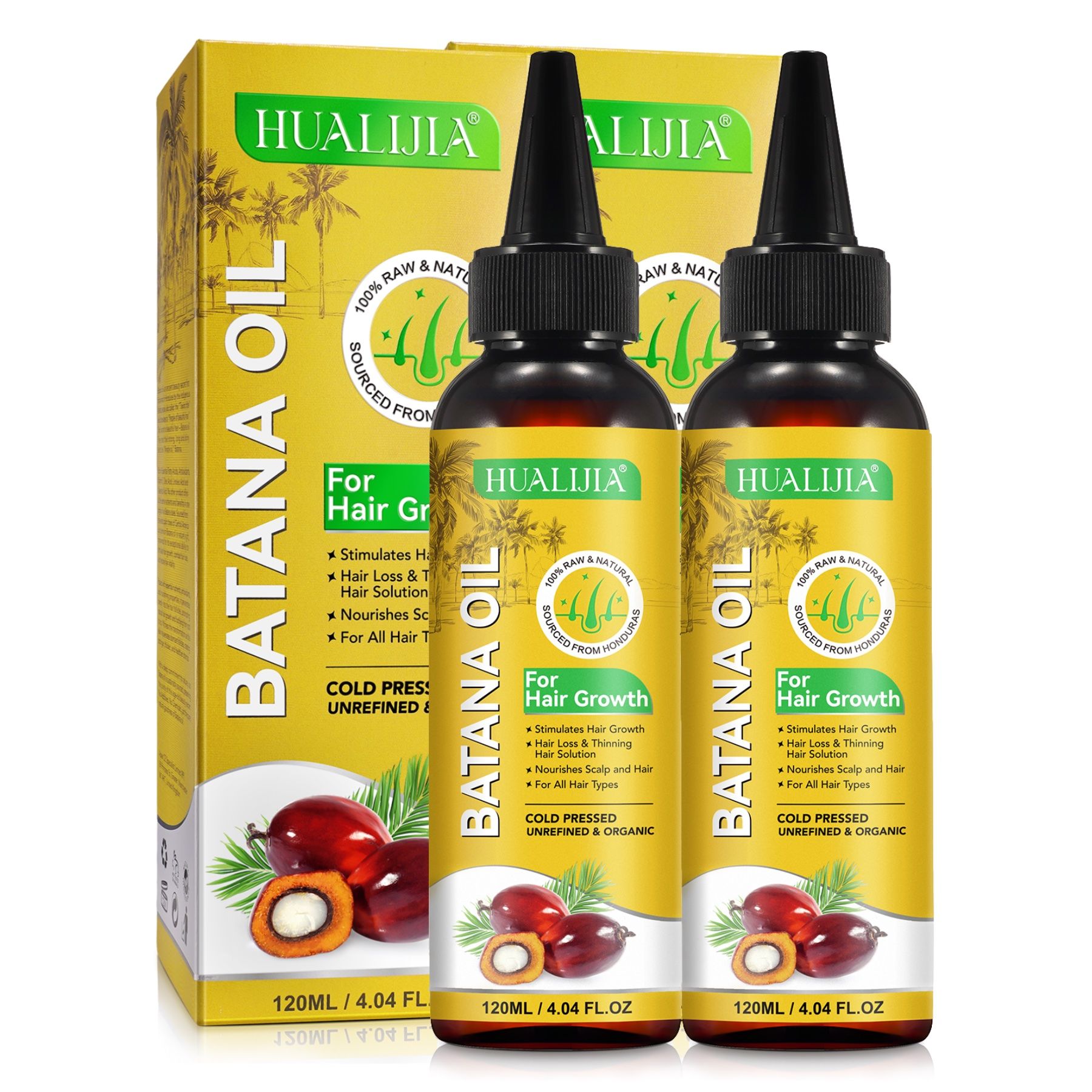 P-beauty Batana Haaröl für Haarwachstum Wimpern Augenbrauen