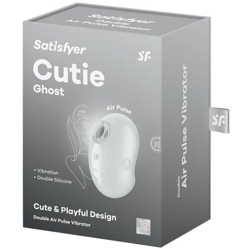 Satisfyer - Satisfyer - Cutie Ghost Auflegevibrator weiß