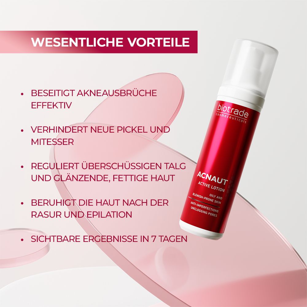 Biotrade Acnaut Aktive Lotion gegen Pickel