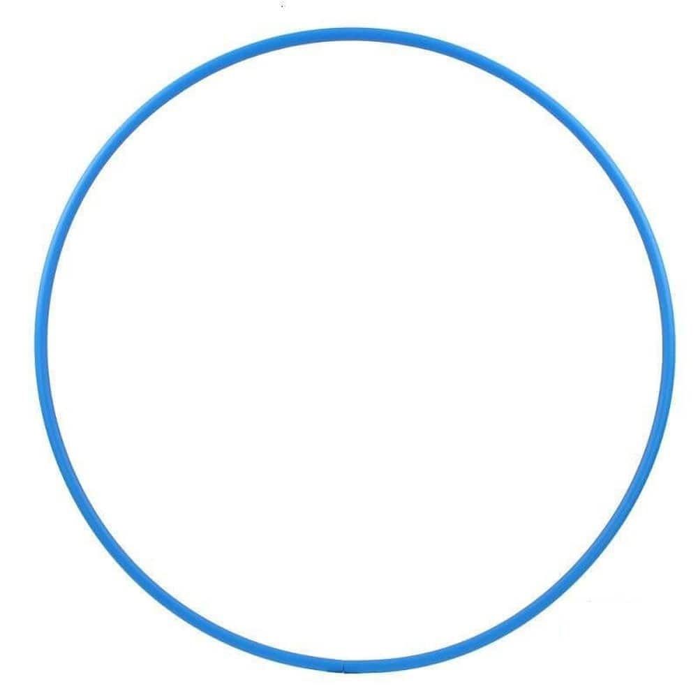 Hoopomania Kinder-Hula-Hoop ohne Deko- und Grip-Tape | Ø 60 cm Blau 1 St