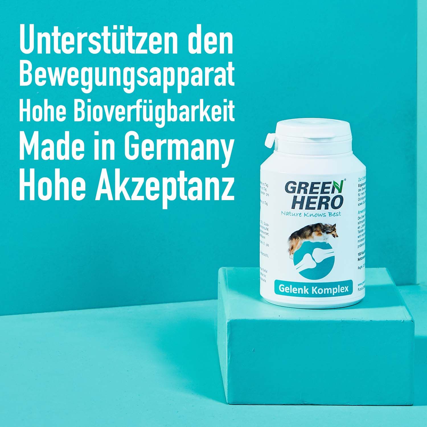 GreenHero Gelenk Komplex für Gelenke und Knochen 150 g Kautabletten