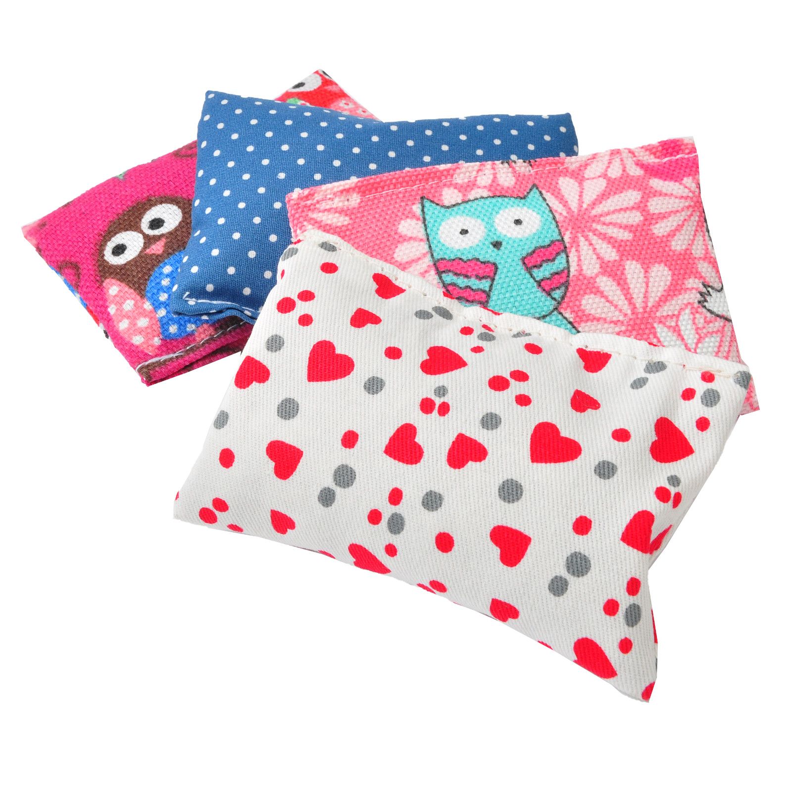 Aumüller Cuscino giocattolo per gatti Baldini all'erba gatta - set da 2